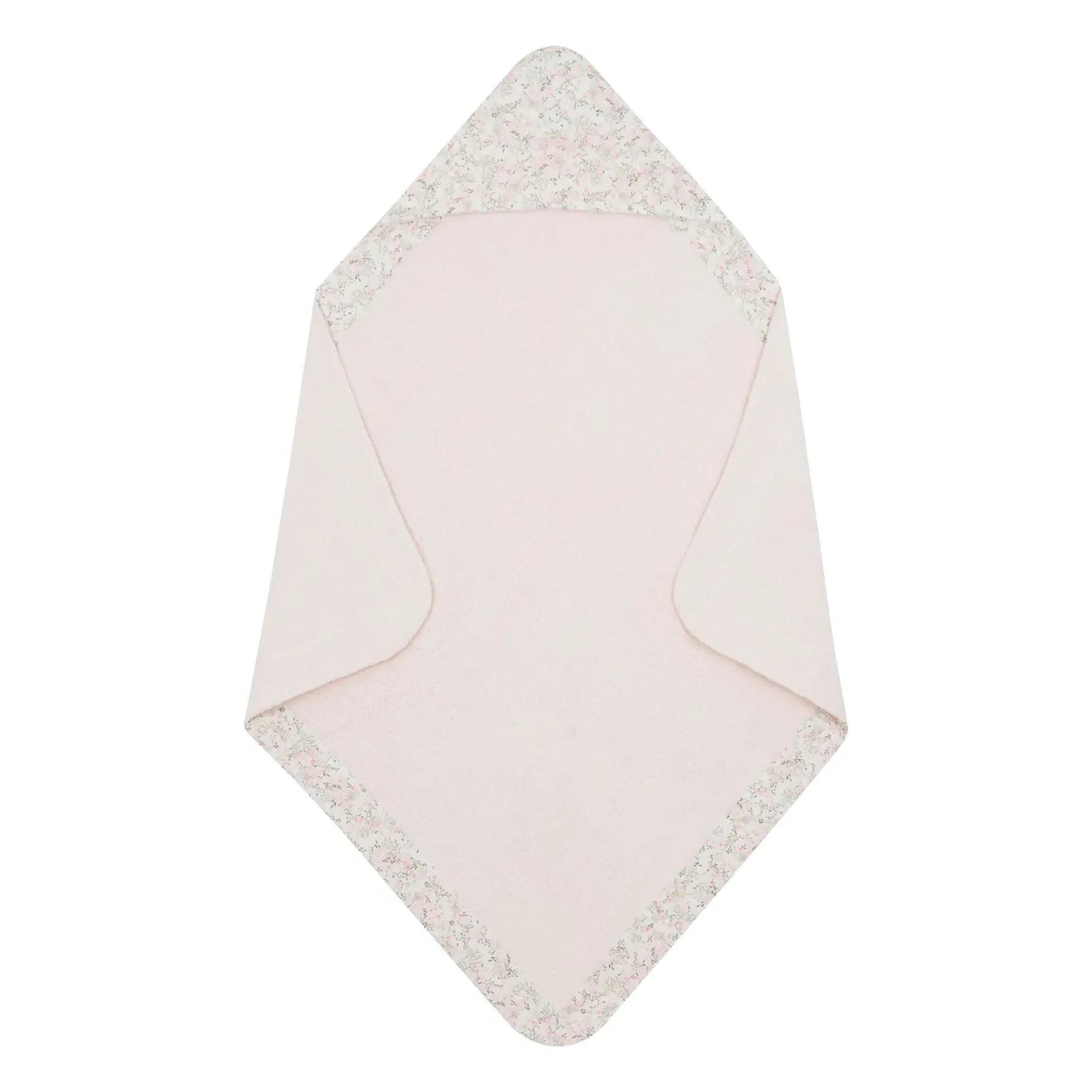 Jardin Hivernal Bath Cape - Pink, Cotton product