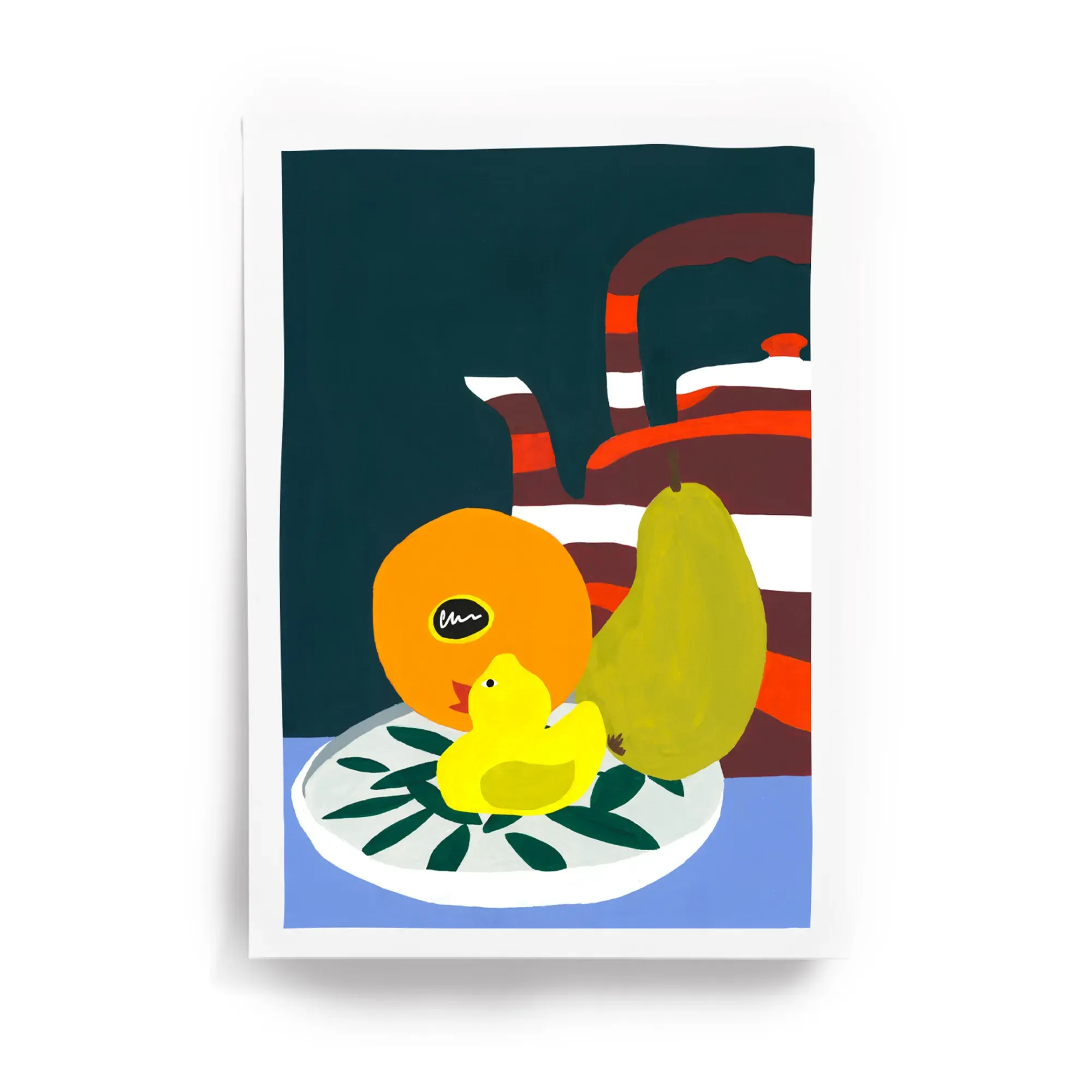 Still Life A4 Poster - Blue product