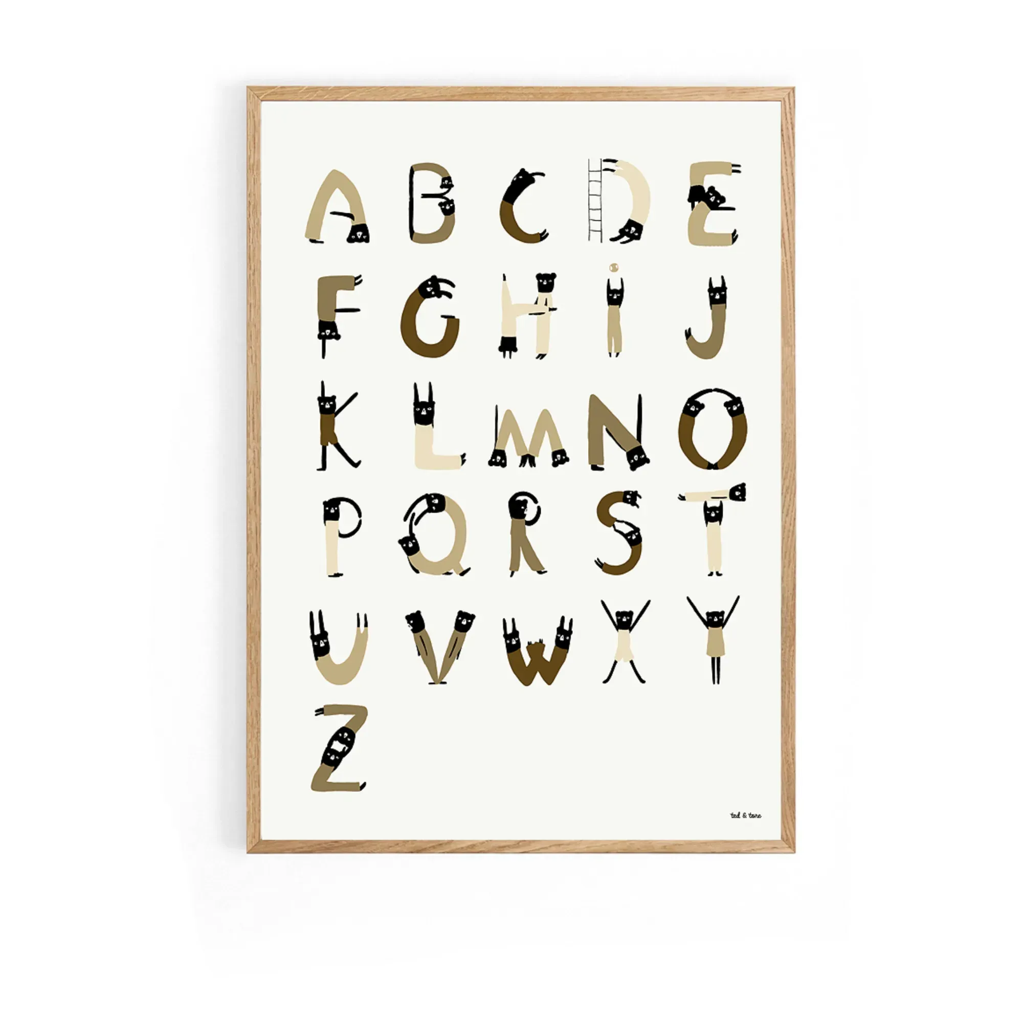 ABC Poster - Multicoloured product