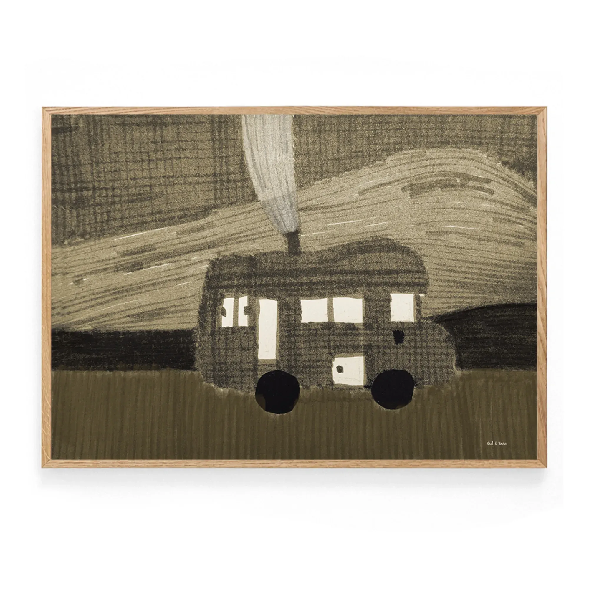 Van Wall Poster - Multicoloured product