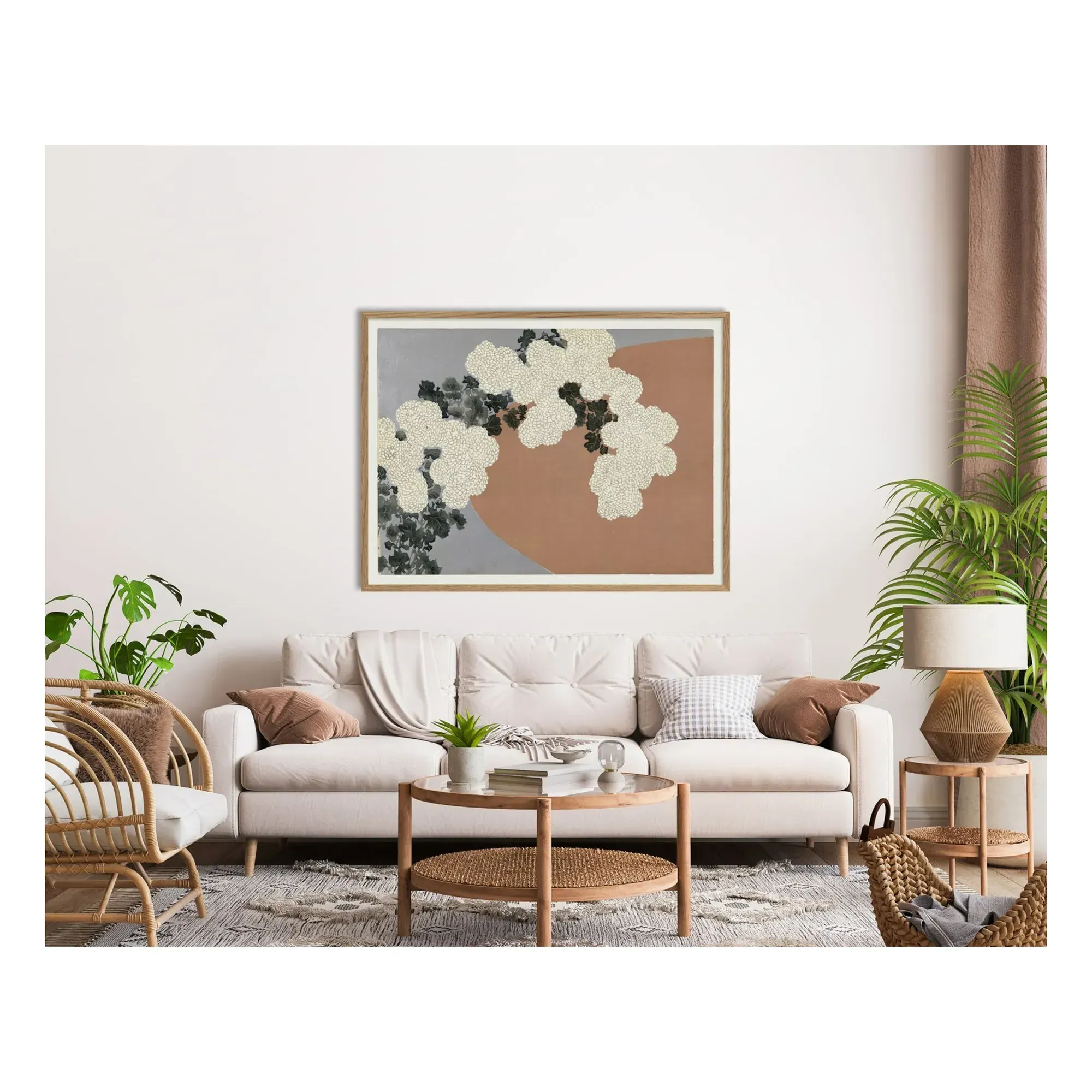 Chrysanthemum Art Print - Multicoloured, Matte Art Paper alternate view