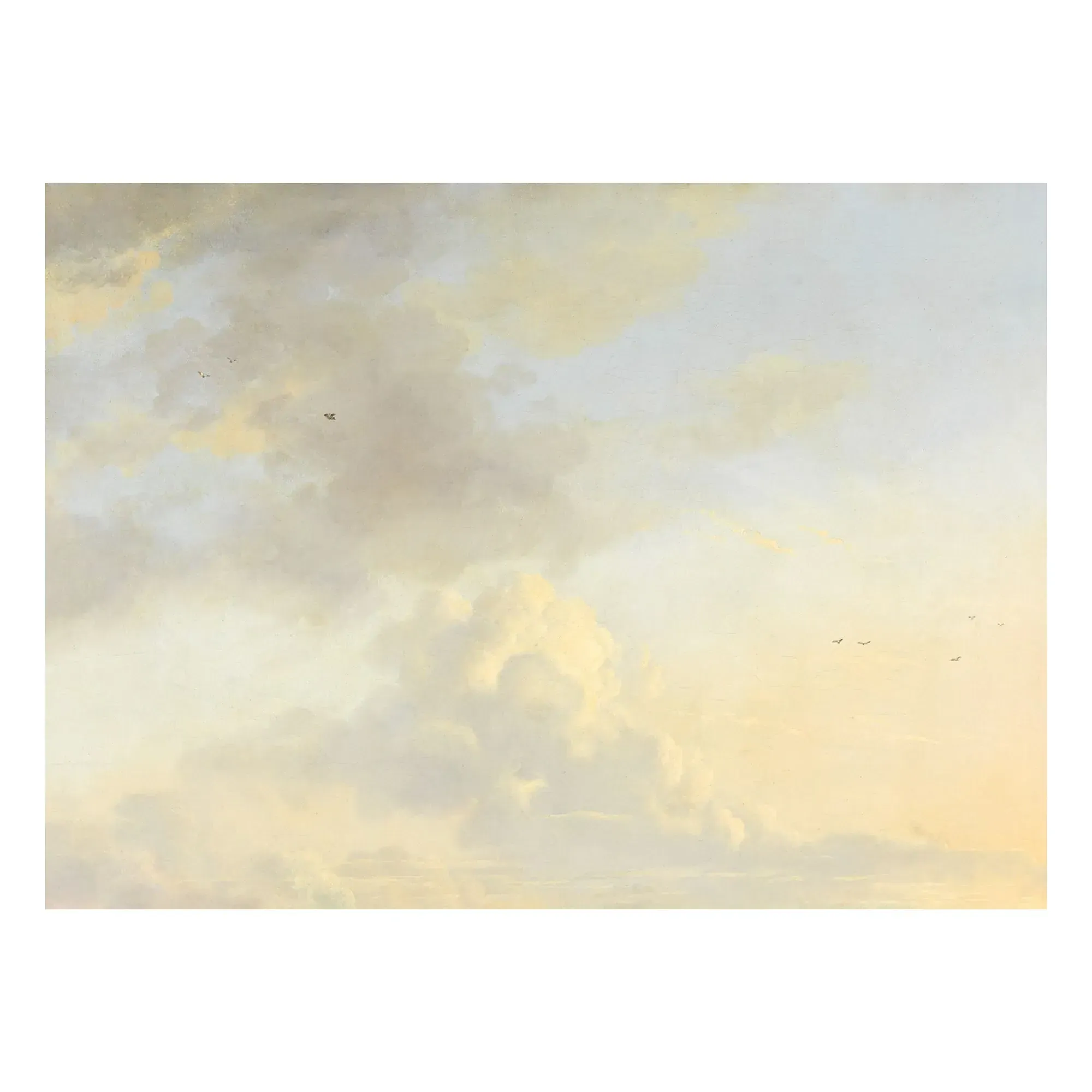 Clouds VII Art Poster - Multicoloured, Matte Art Paper product