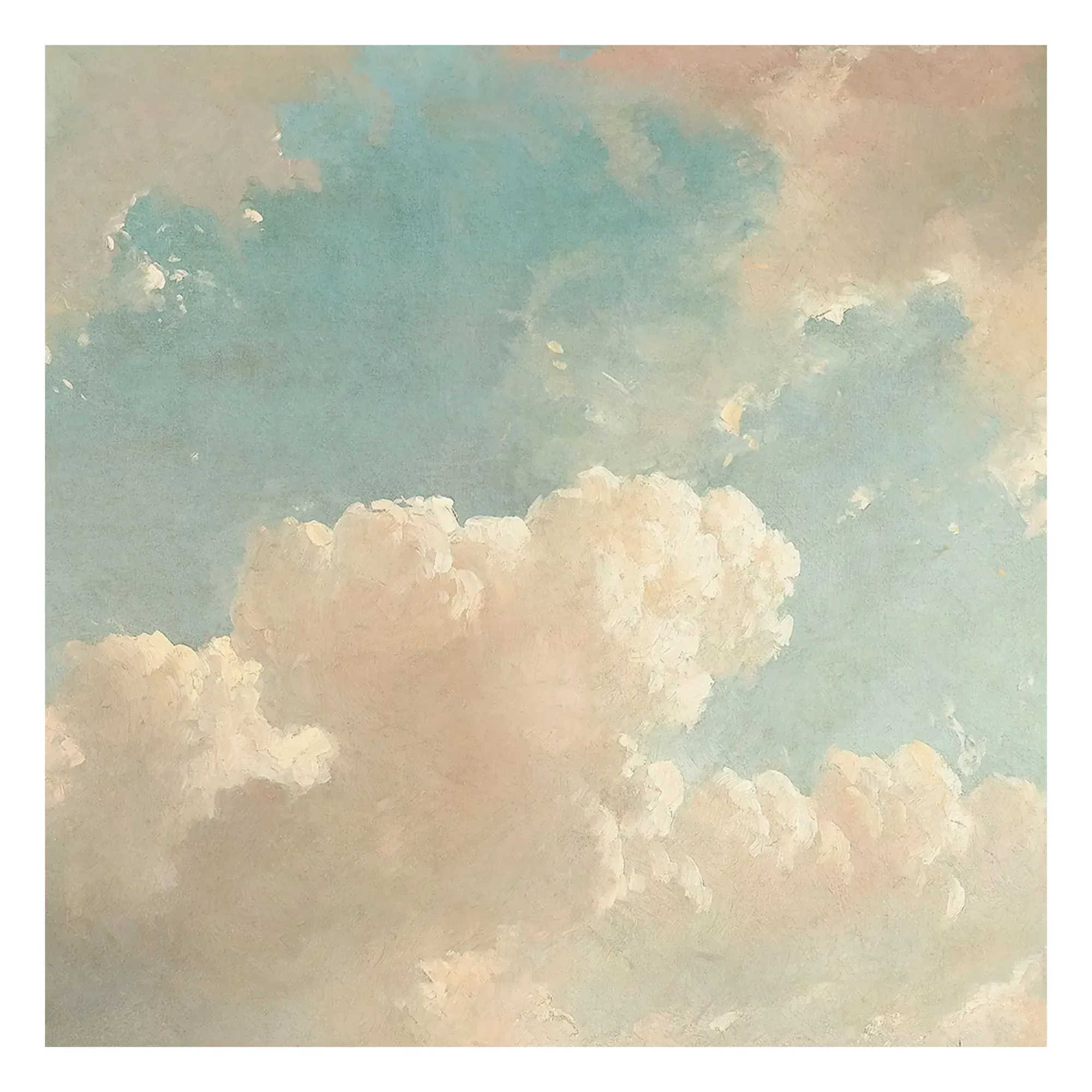 Clouds VIII Art Poster - Multicoloured product