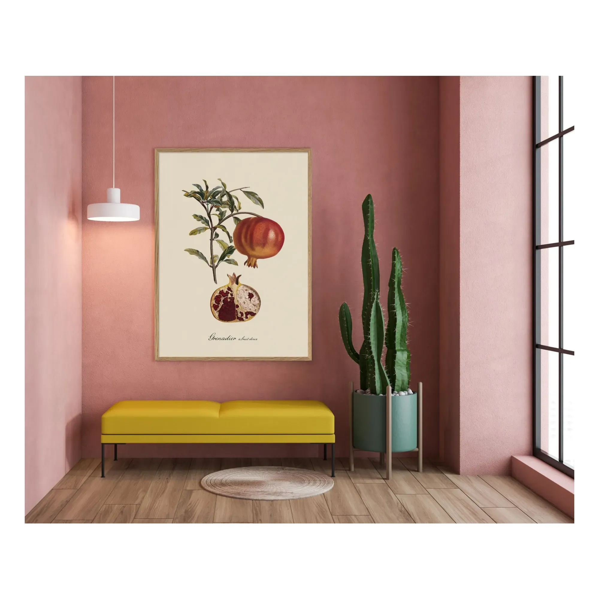 Sweet Fruit Grenadier Poster - Multicoloured, Matte Art Paper alternate view
