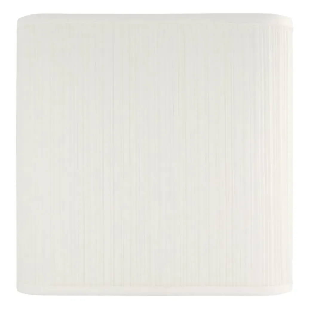Brera Square Wall Lamp - White, Cotton product
