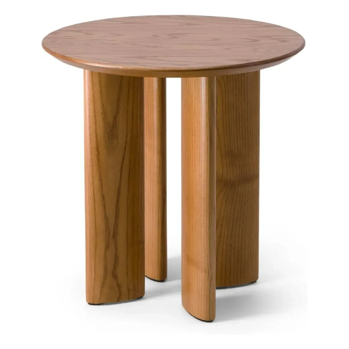 Carlotta Round Side Table - Iroko, Ash product