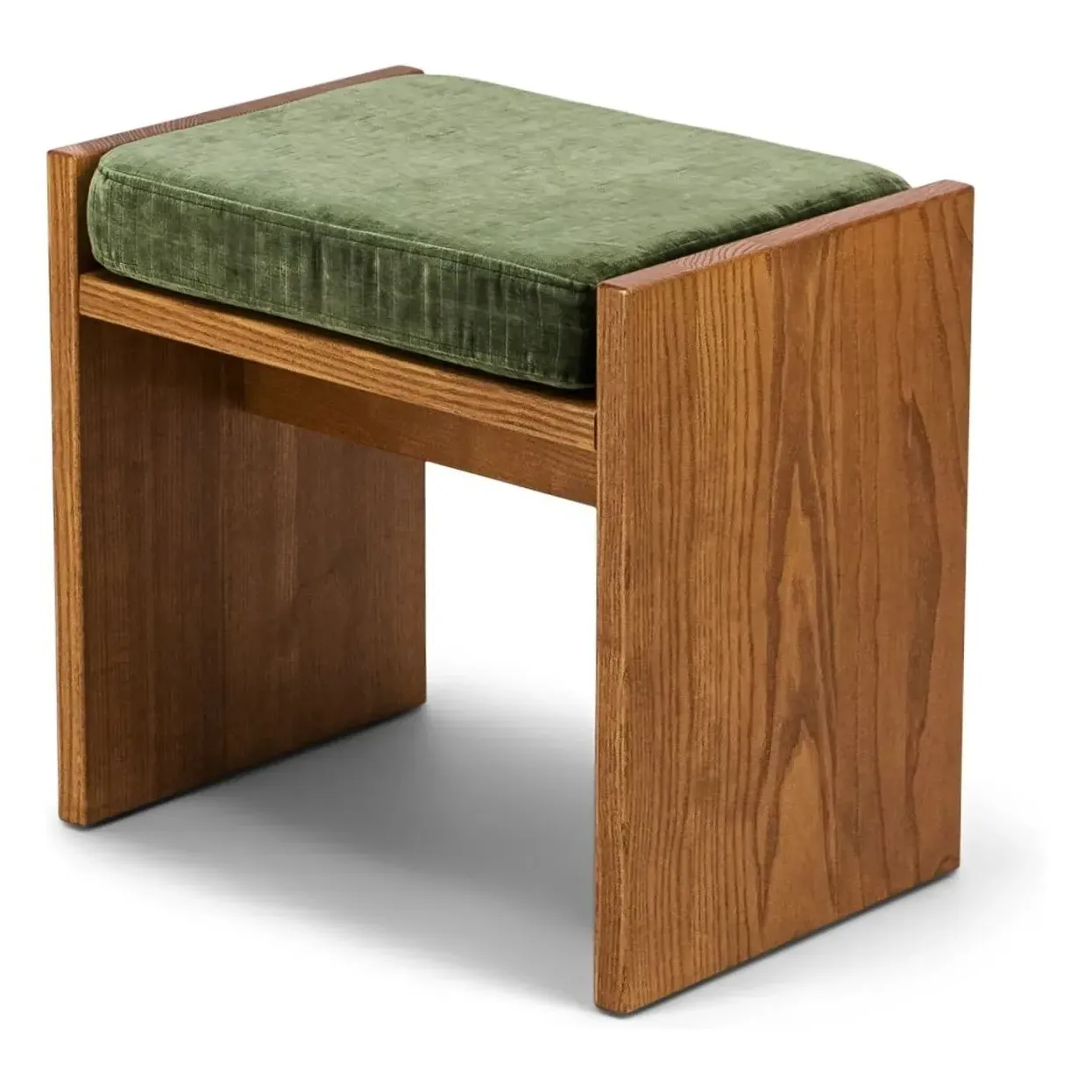 Chiesa Stool - Olive Green, Corduroy product