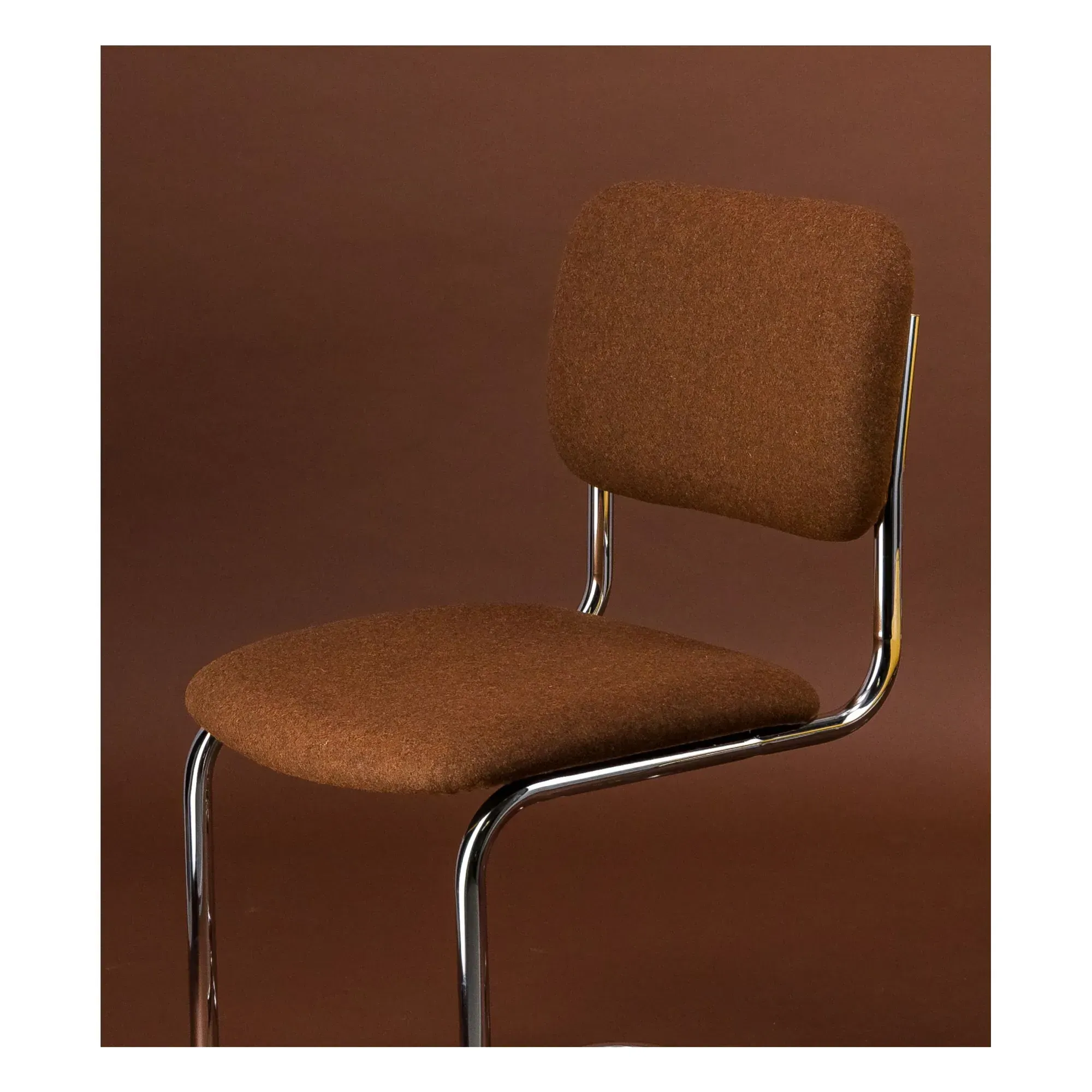 Classica Bar Chair - Brick, Wool Blend alternate view