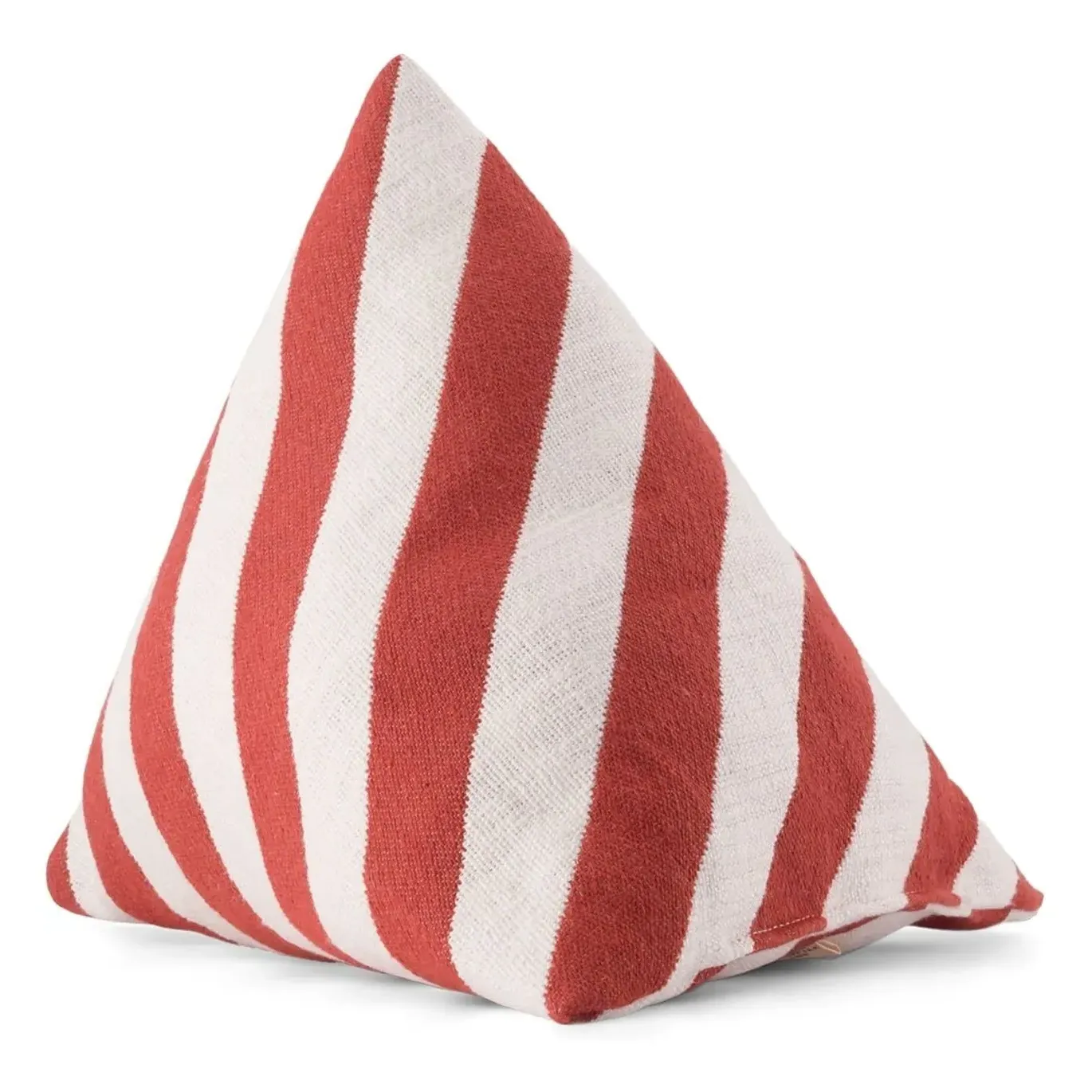 Divino Striped Cushion - Brick Red, Jacquard product