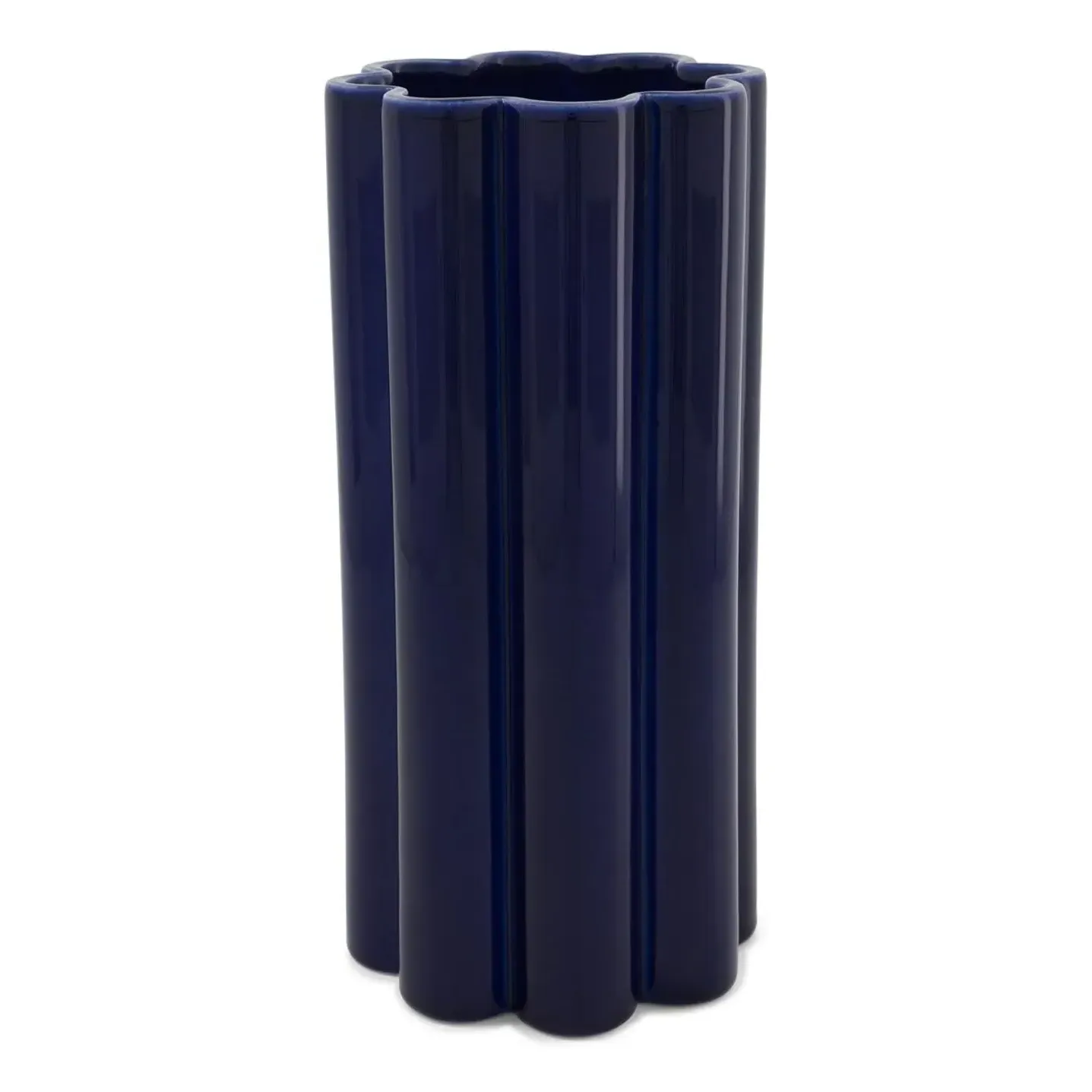 Duetto Solo Ceramic Vase - Midnight Blue product