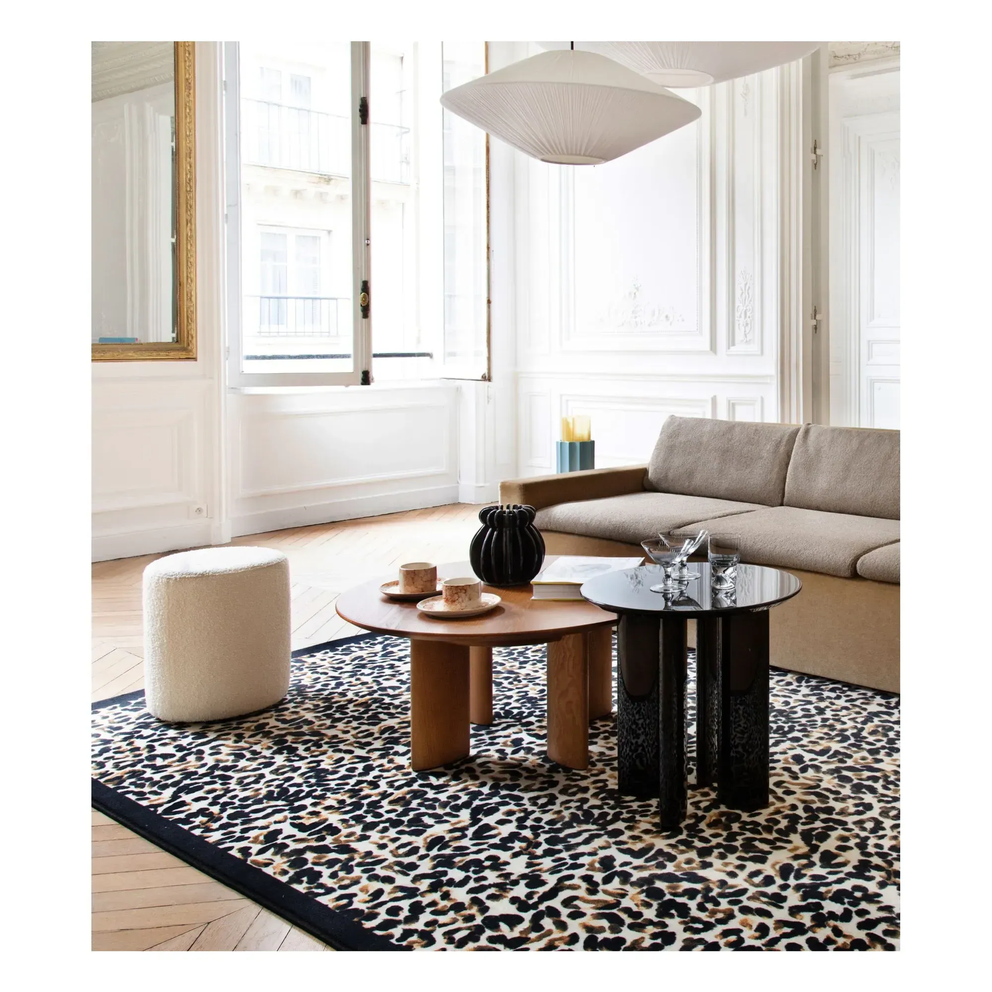 Leopardo Carpet - Leopard Print, Polyamide alternate view
