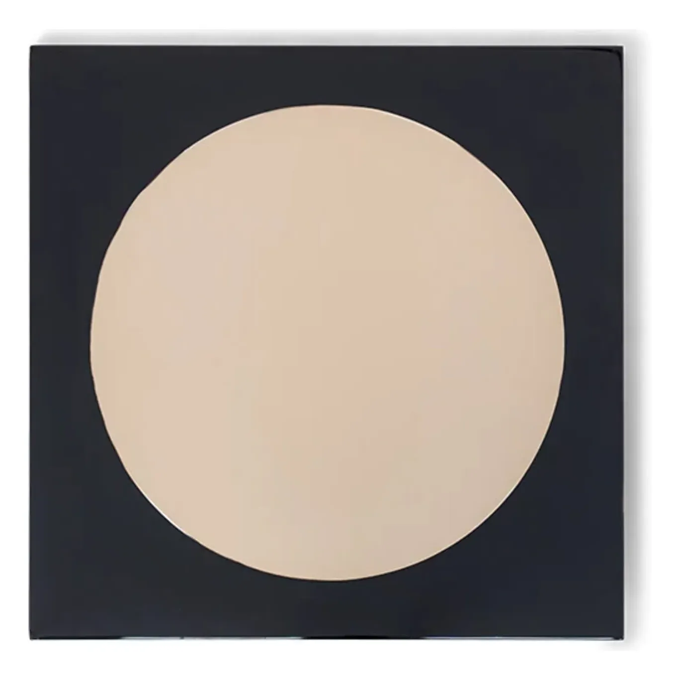 Letizia Square Wall Mirror - Black, Lacquered Wood product