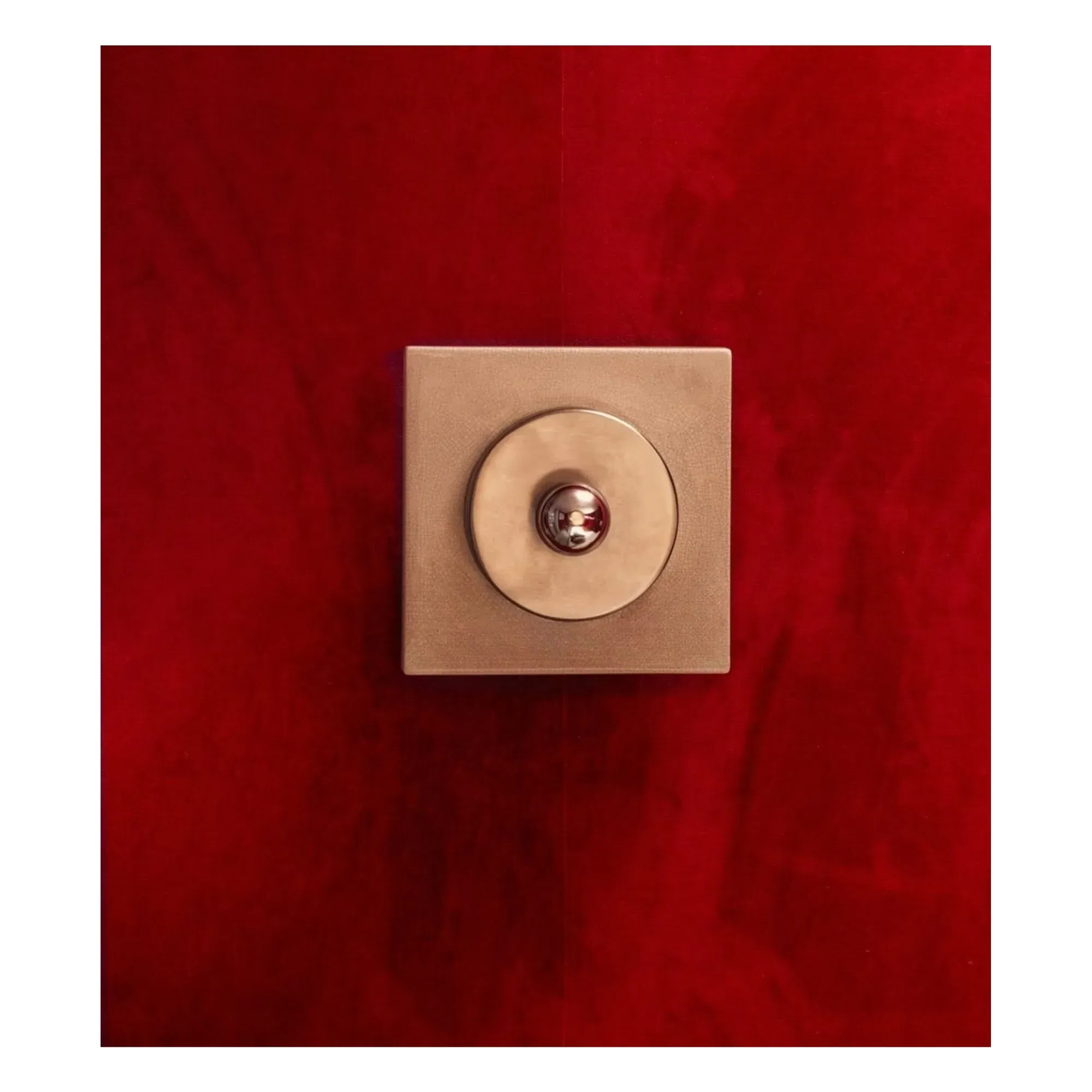Marta Wall Lamp - Cream, Crackle-Glazed Ceramic alternate view