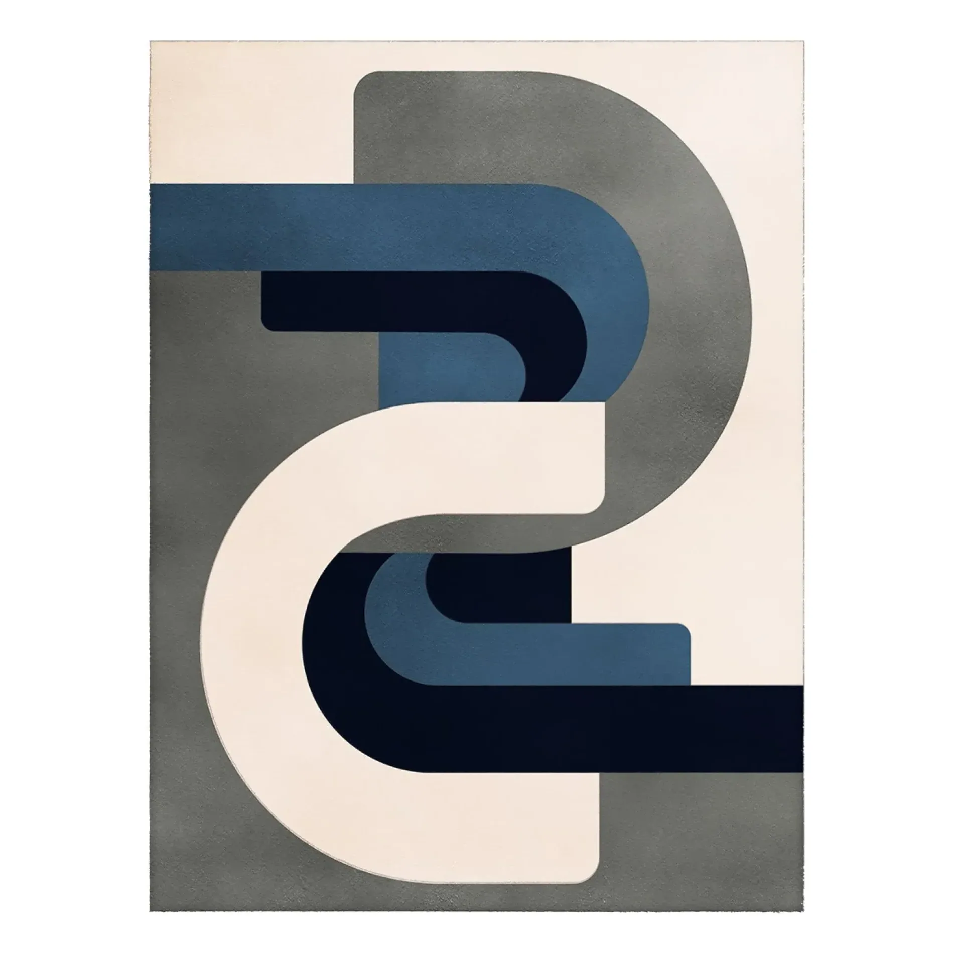 Roma Wool Carpet - Blue, New Zealand Wool product