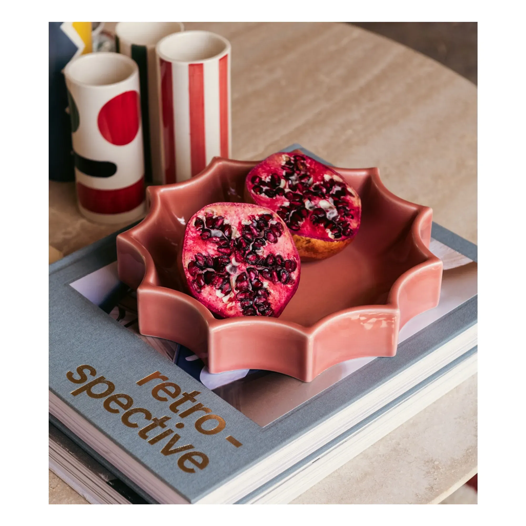 Tasca Pocket Organizer - Pink, Ceramic alternate view