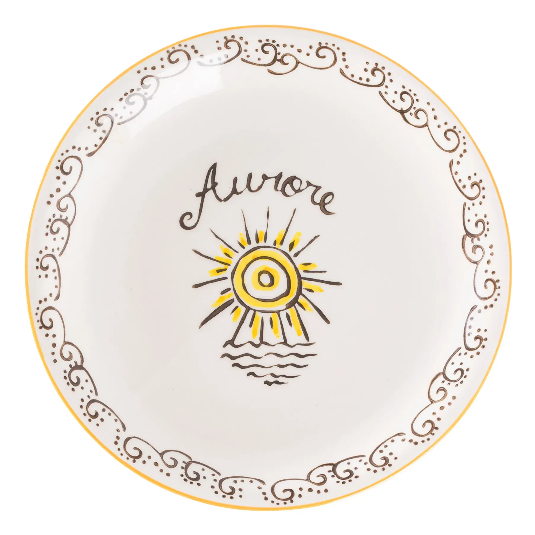 Aurore Dinner Plate - Yellow, Sandstone product