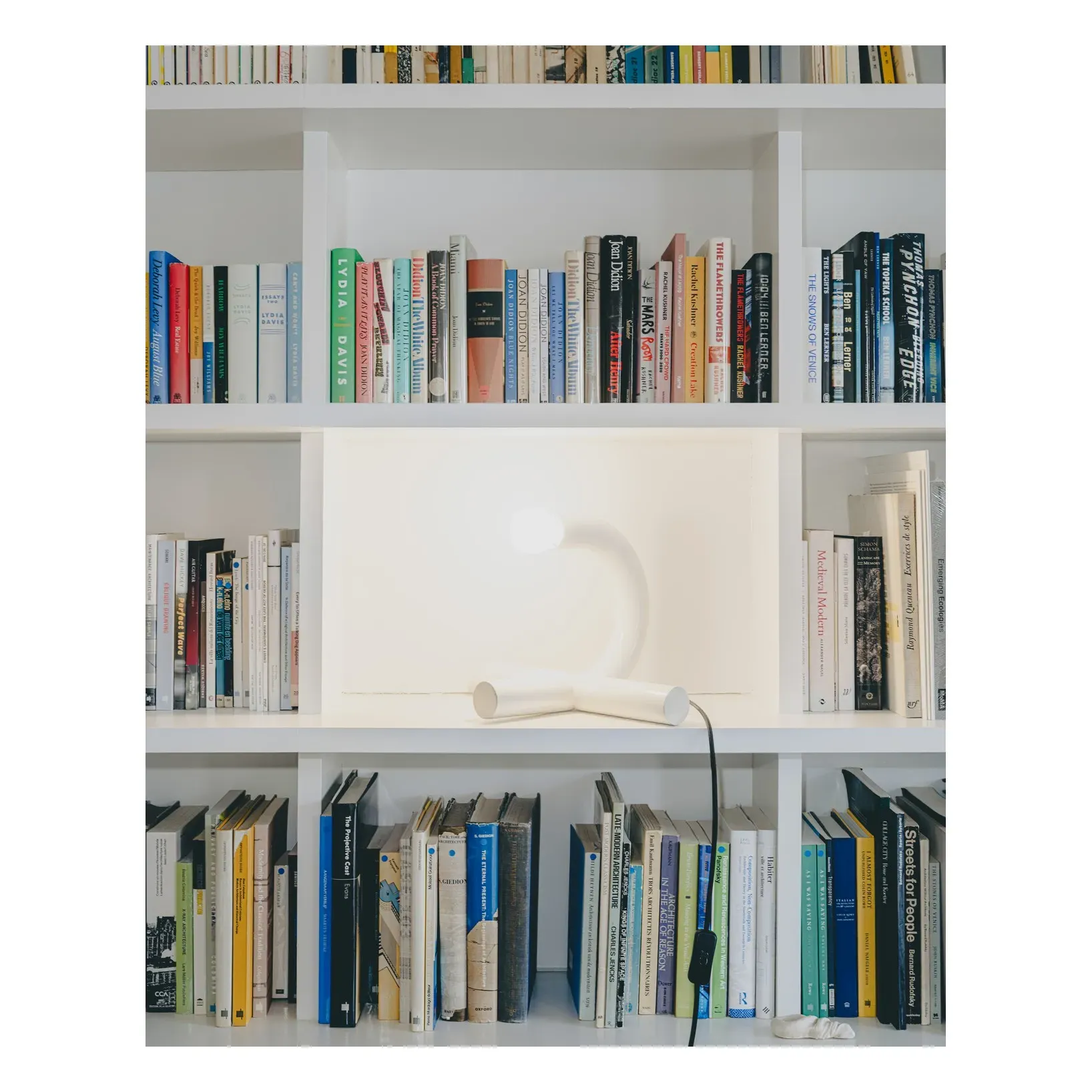 Metro Lamps La Tre Table Lamp - White, Steel alternate view