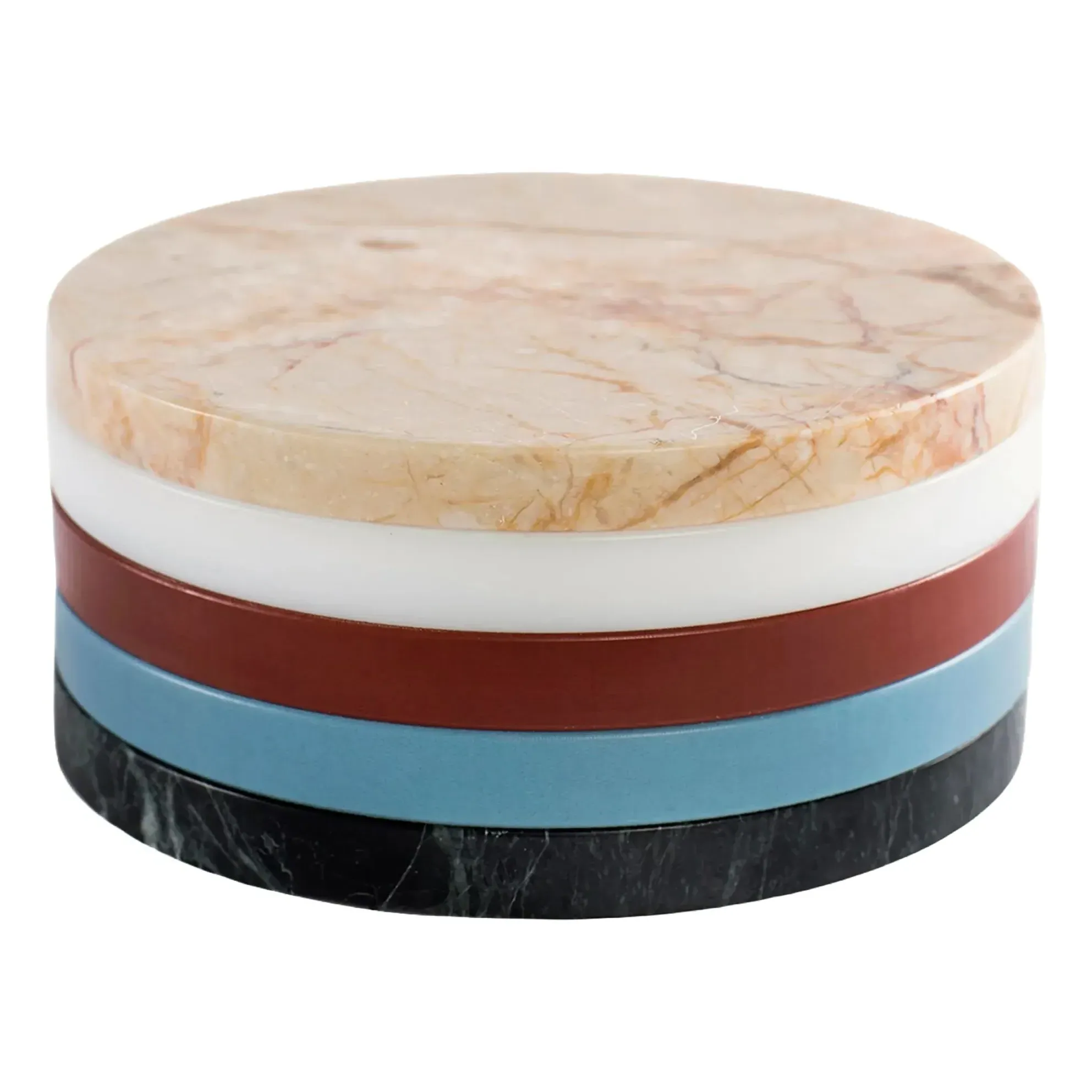 Muller Van Severen Five Circles Placemats Set of 5 - Multicoloured, Marble product