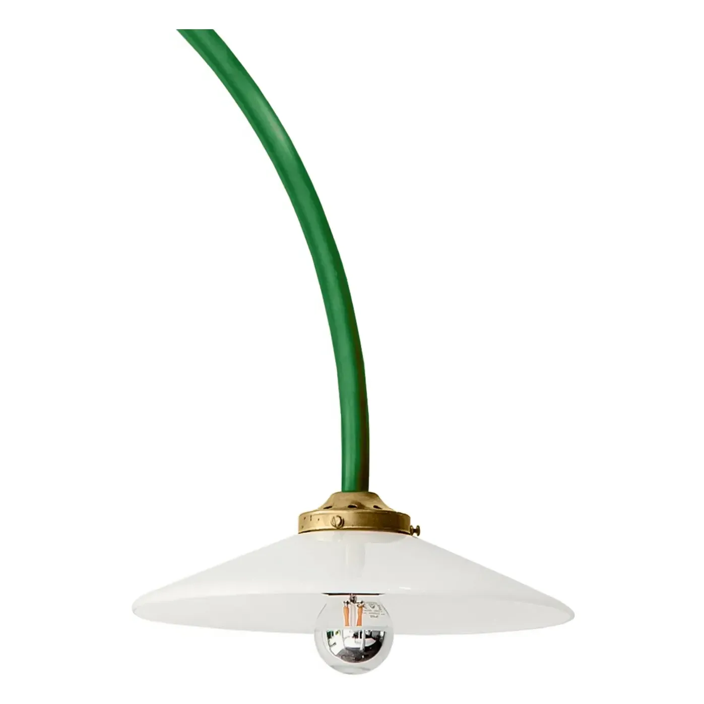 Muller Van Severen Hanging Lamp No.2 Mini Wall Sconce - Green, Steel alternate view