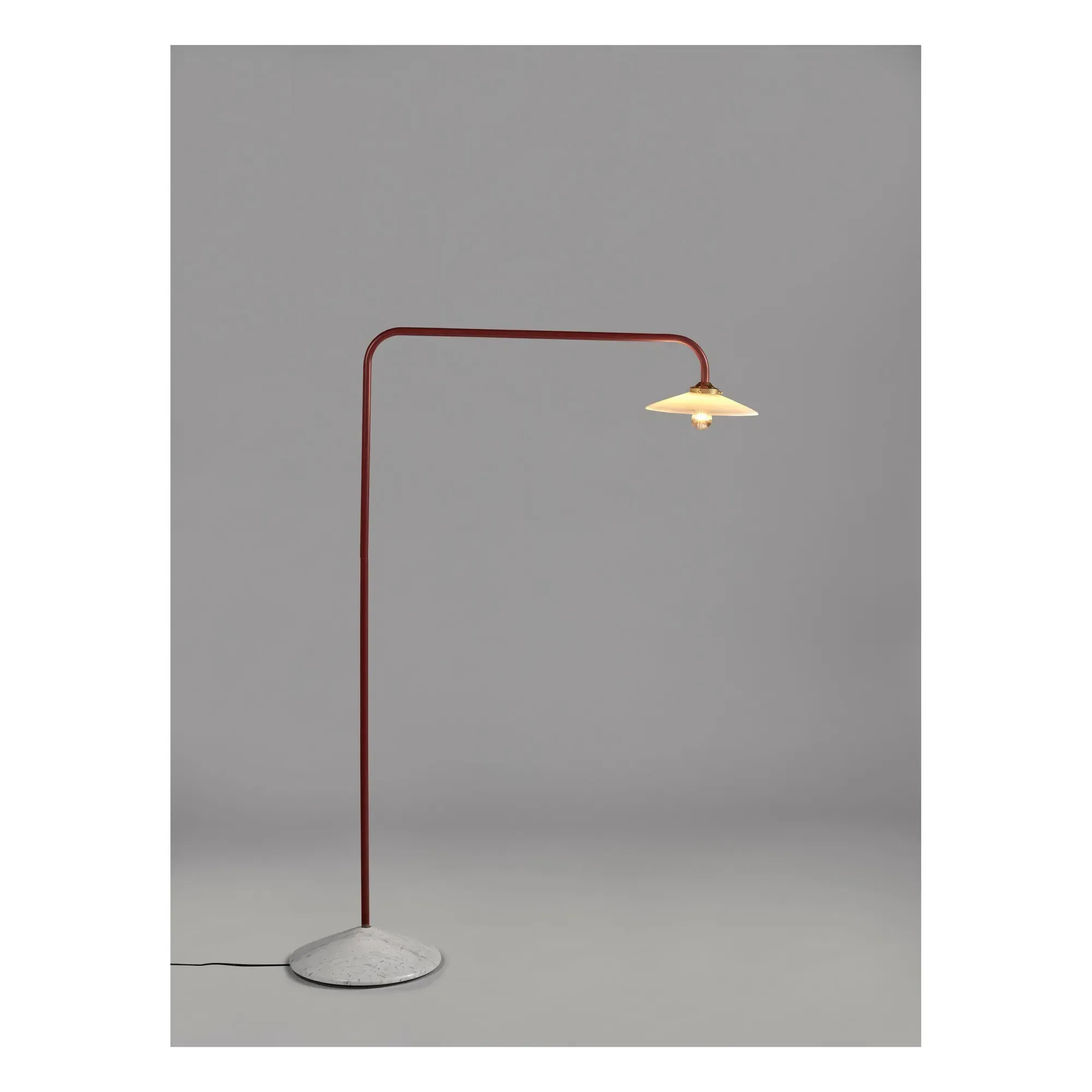 Muller Van Severen N°1 Floor Lamp - Red Oxide, Marble alternate view