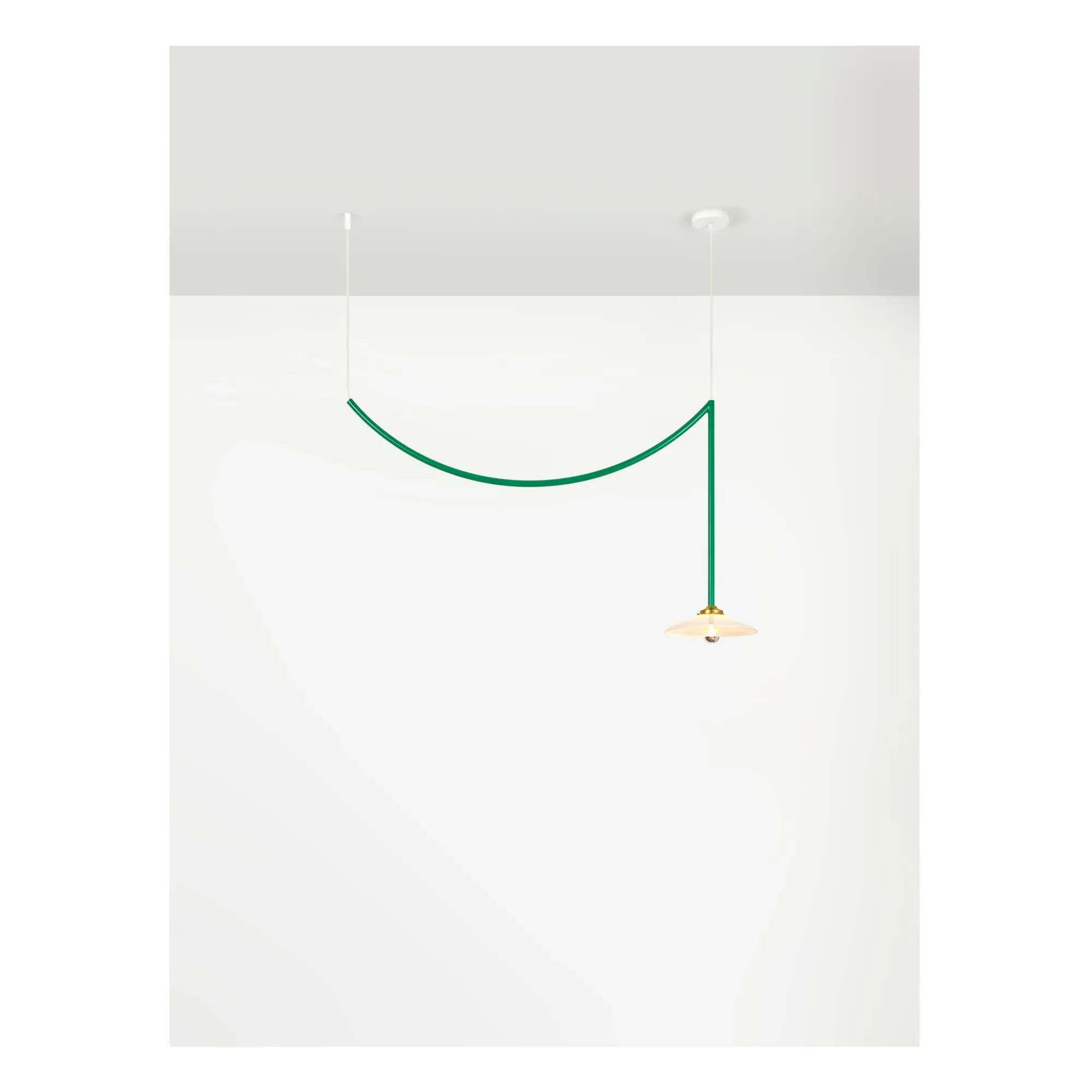Muller Van Severen N°5 Pendant Ceiling Lamp - Green, Steel alternate view