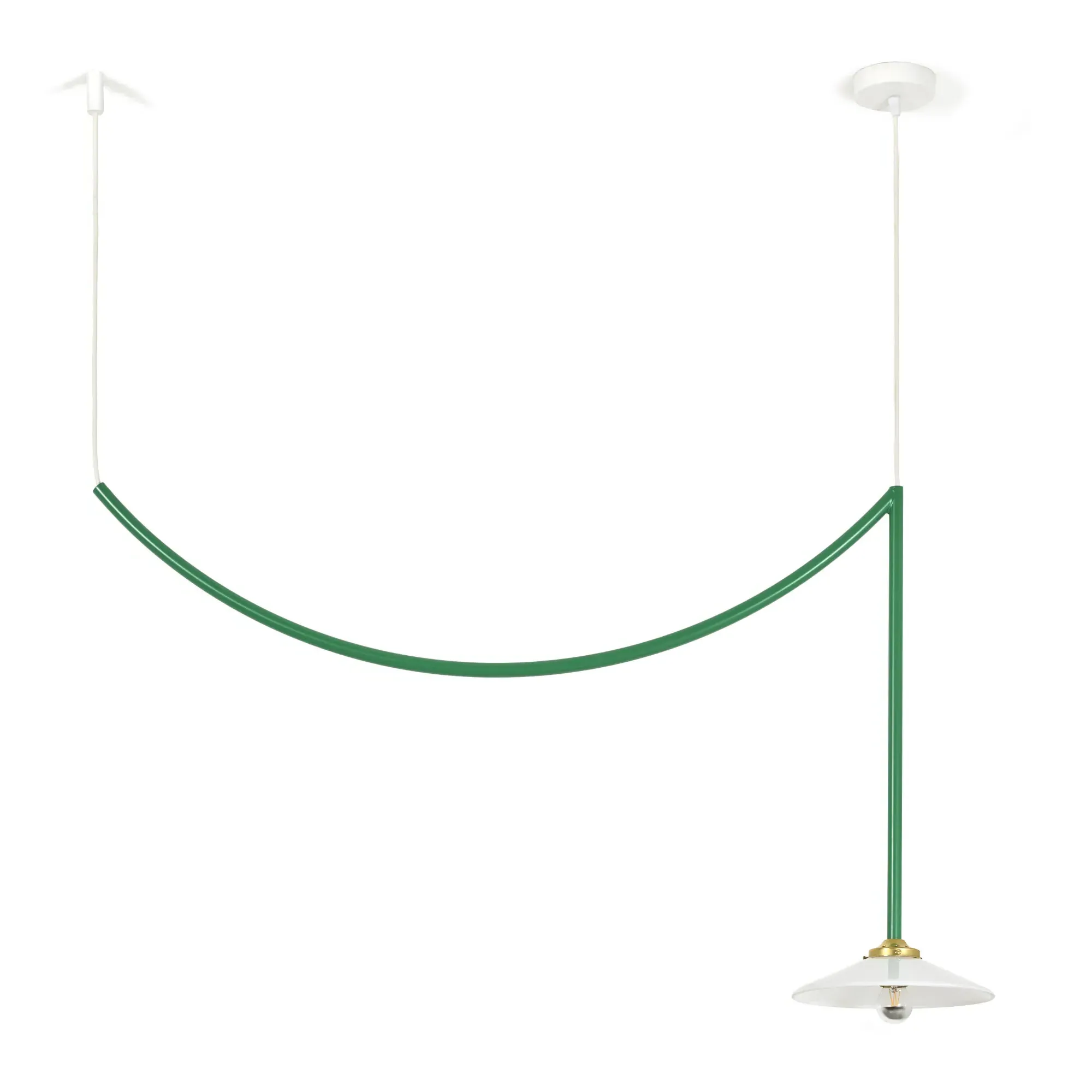 Muller Van Severen N°5 Pendant Ceiling Lamp - Green, Steel product