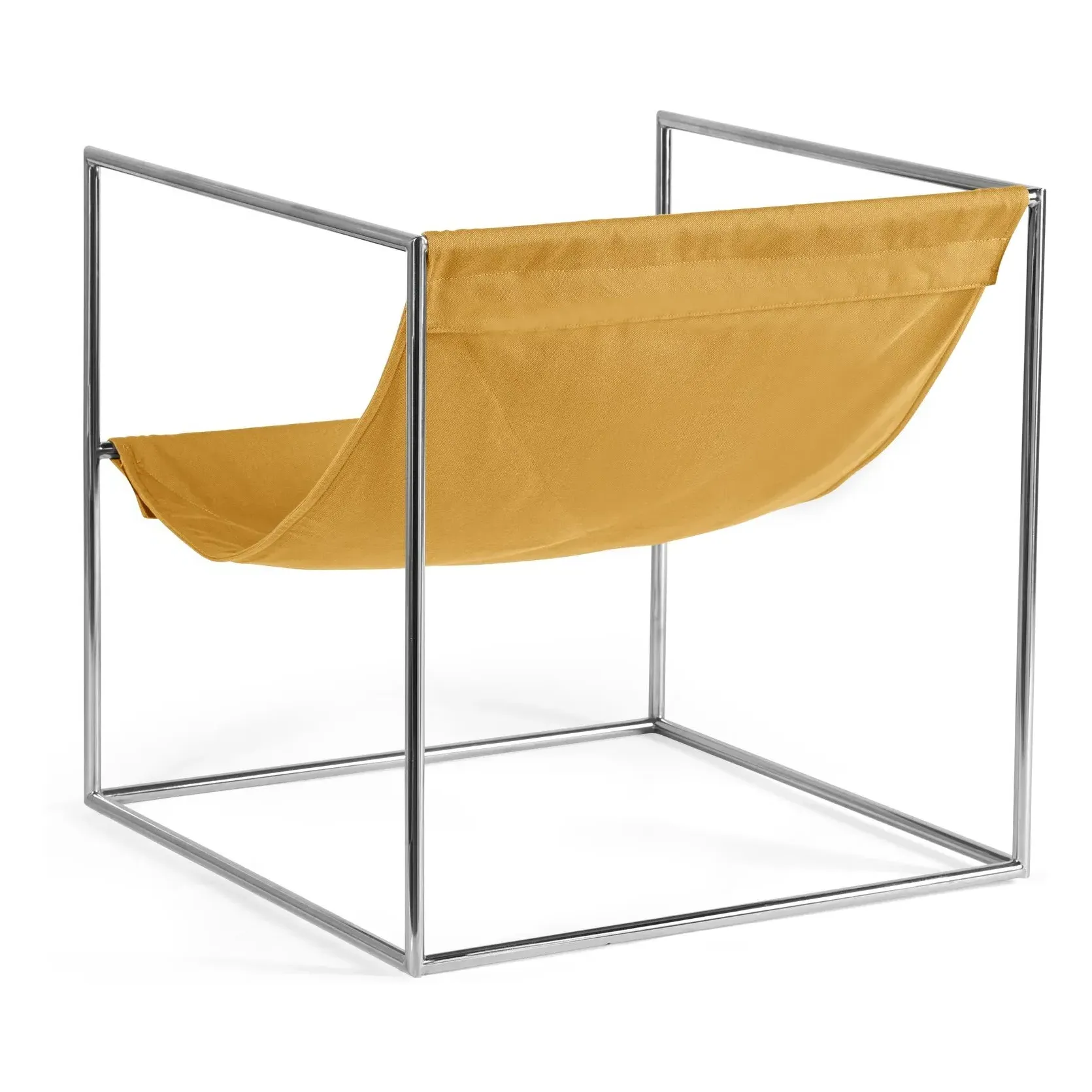 Muller Van Severen Solo Seat Armchair - Yellow, Stainless Steel alternate view