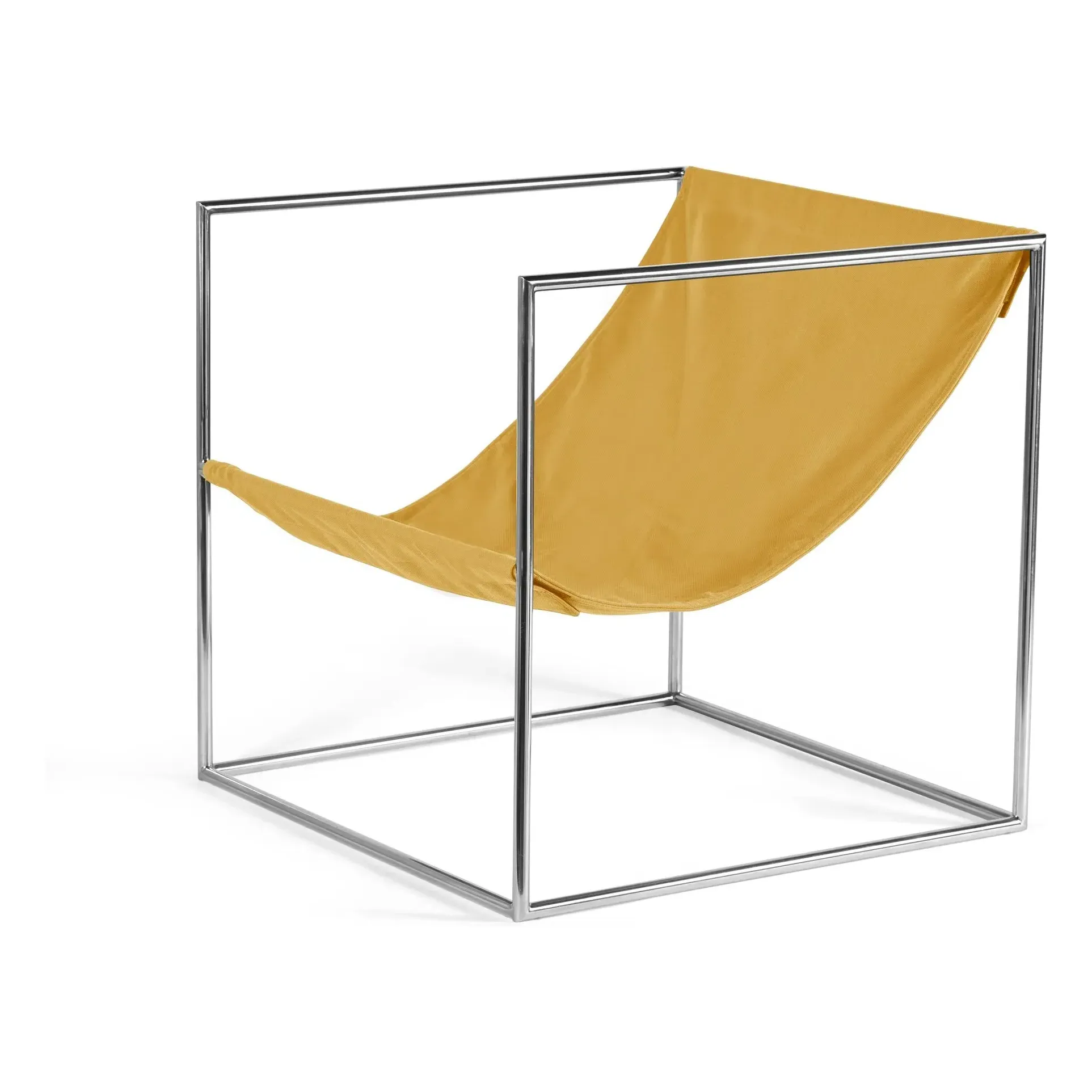 Muller Van Severen Solo Seat Armchair - Yellow, Stainless Steel product