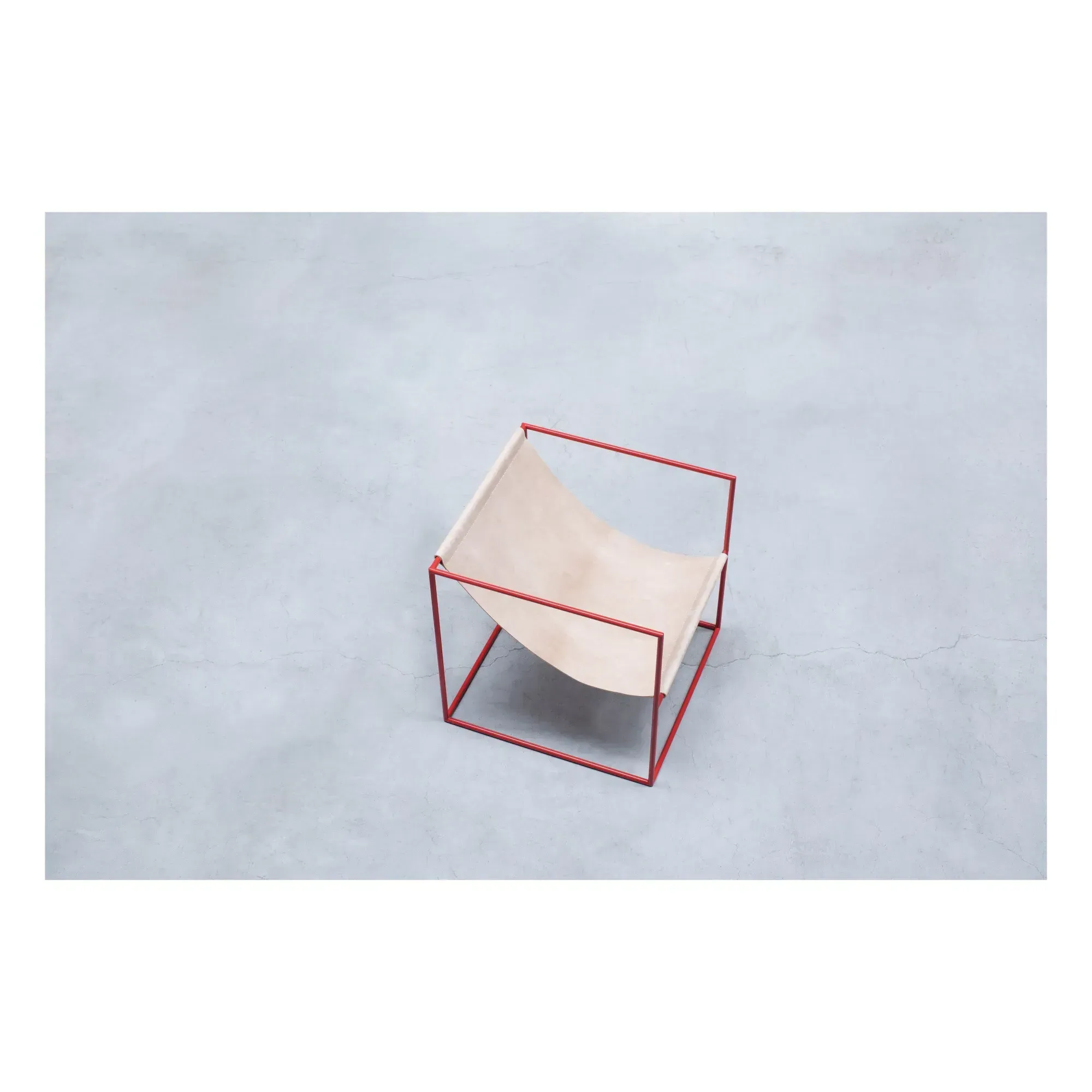 Muller Van Severen Solo Seat - Red, Leather alternate view