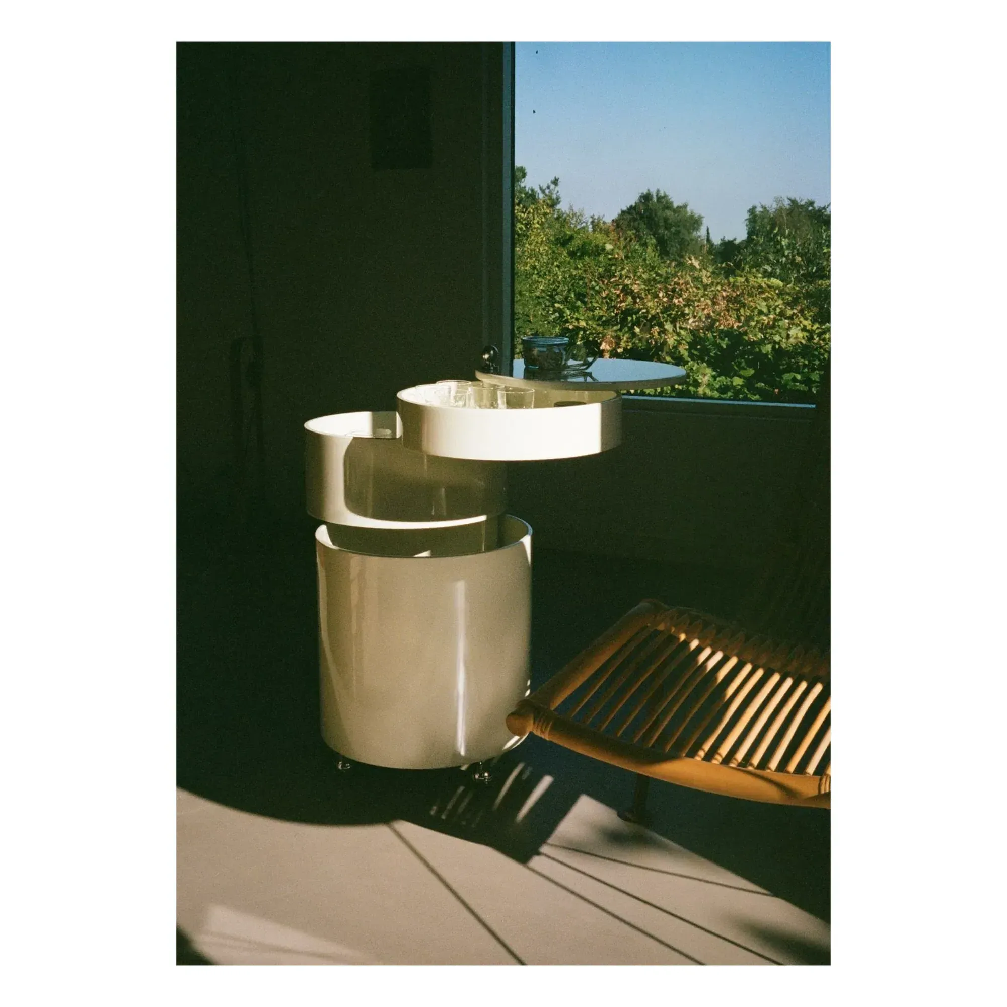 Barboy Mobile Storage Unit - Cream, Wood alternate view