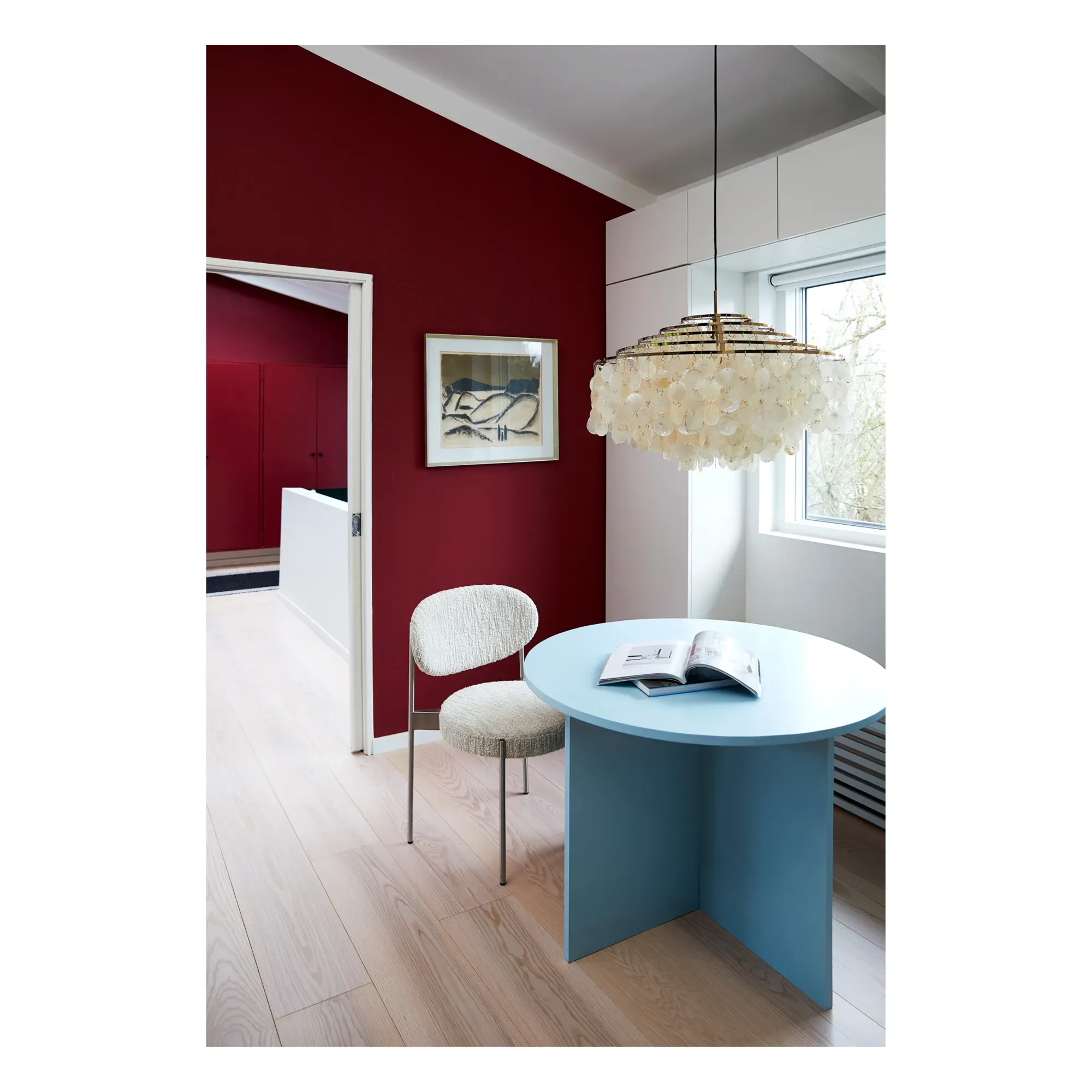 Fun 10DM Pendant Lamp - Brass, Mother-of-Pearl alternate view