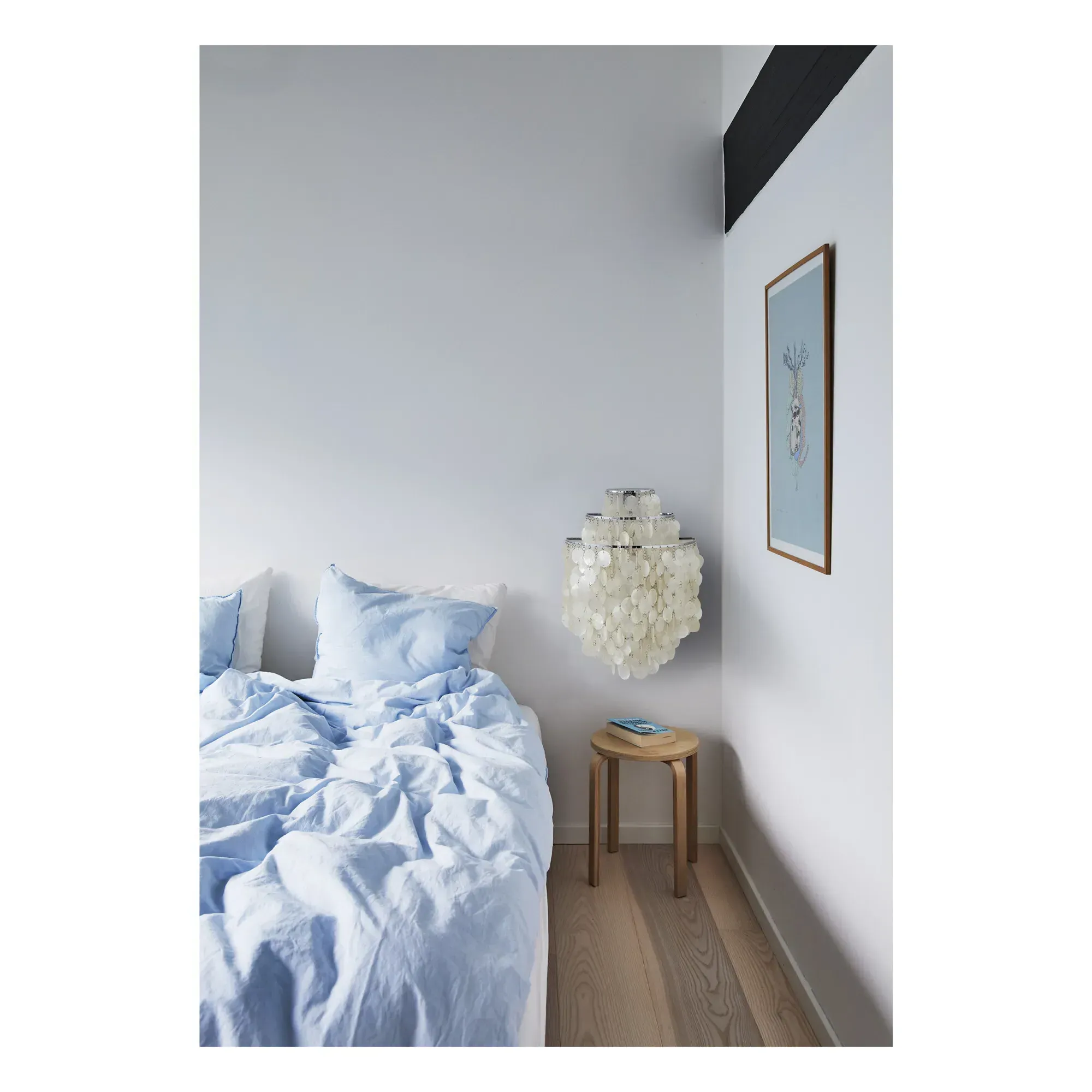 Fun 1WM Wall Lamp - Chrome, Mother-of-Pearl alternate view