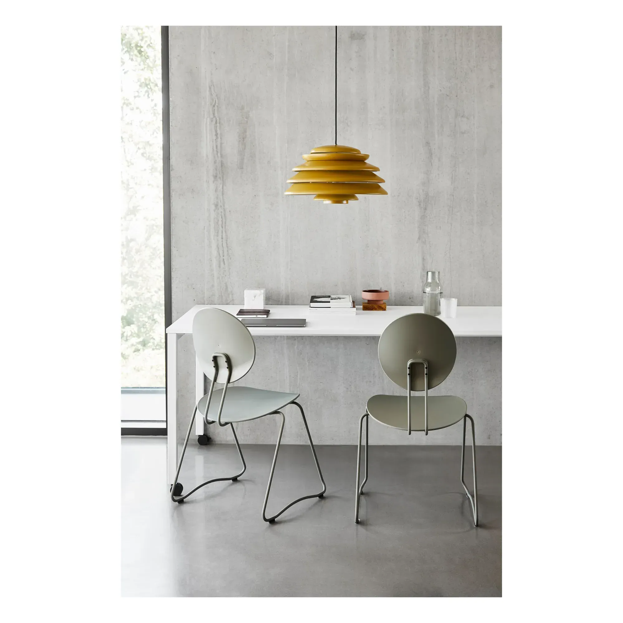 Hive Verner Panton Pendant Lamp - Mustard, Aluminium alternate view