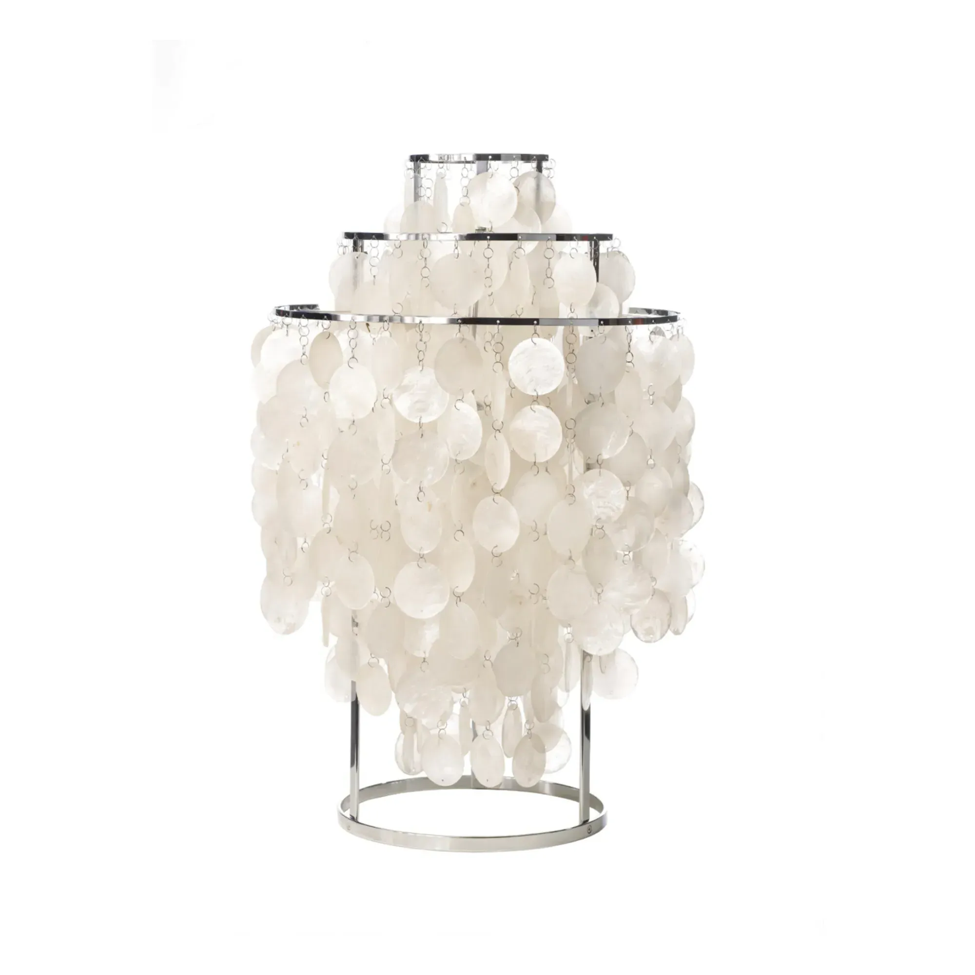 Verner Panton Fun 1TM Table Lamp - Chrome, Mother-of-Pearl product