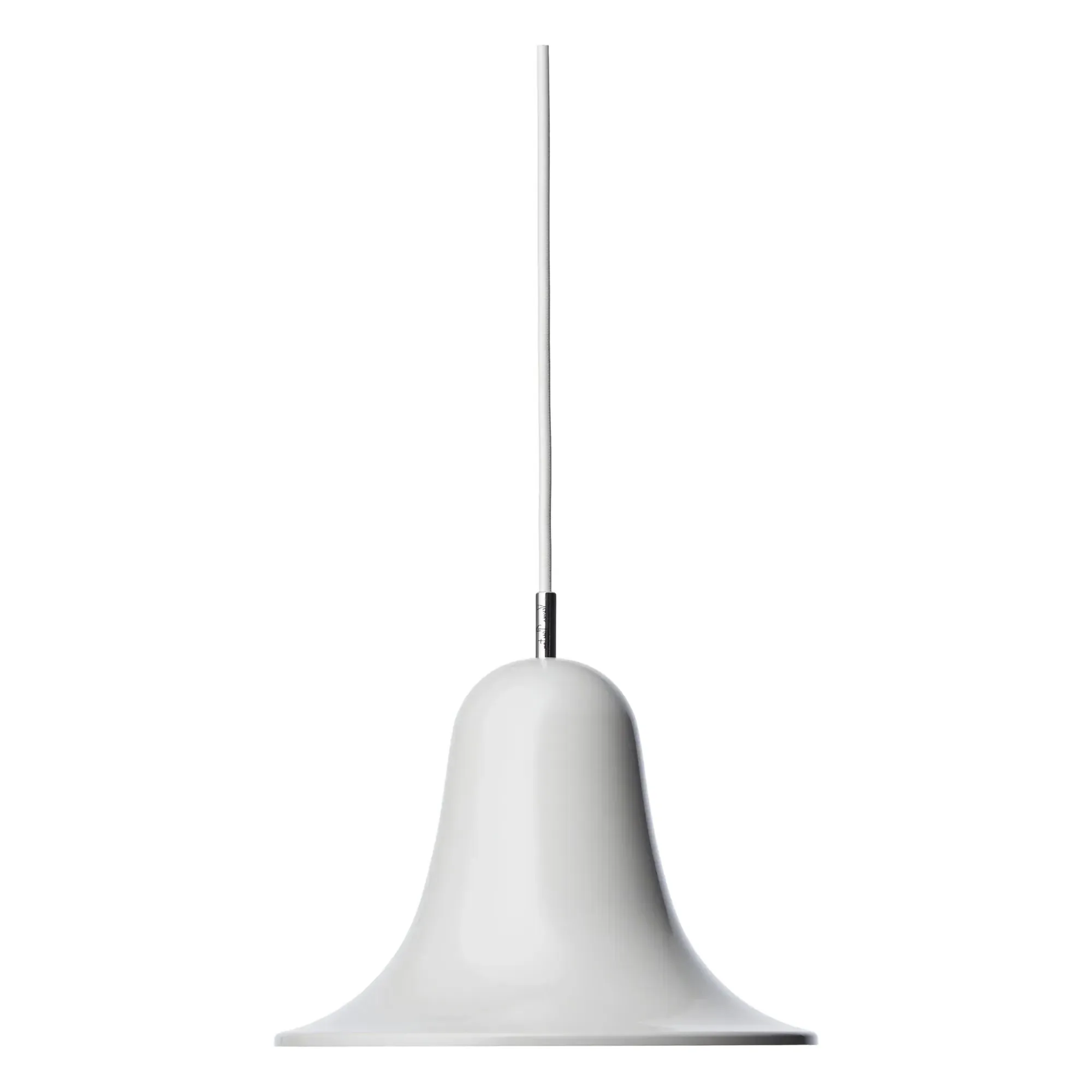 Verner Panton Pantop Pendant Light - Light Grey, Metal product
