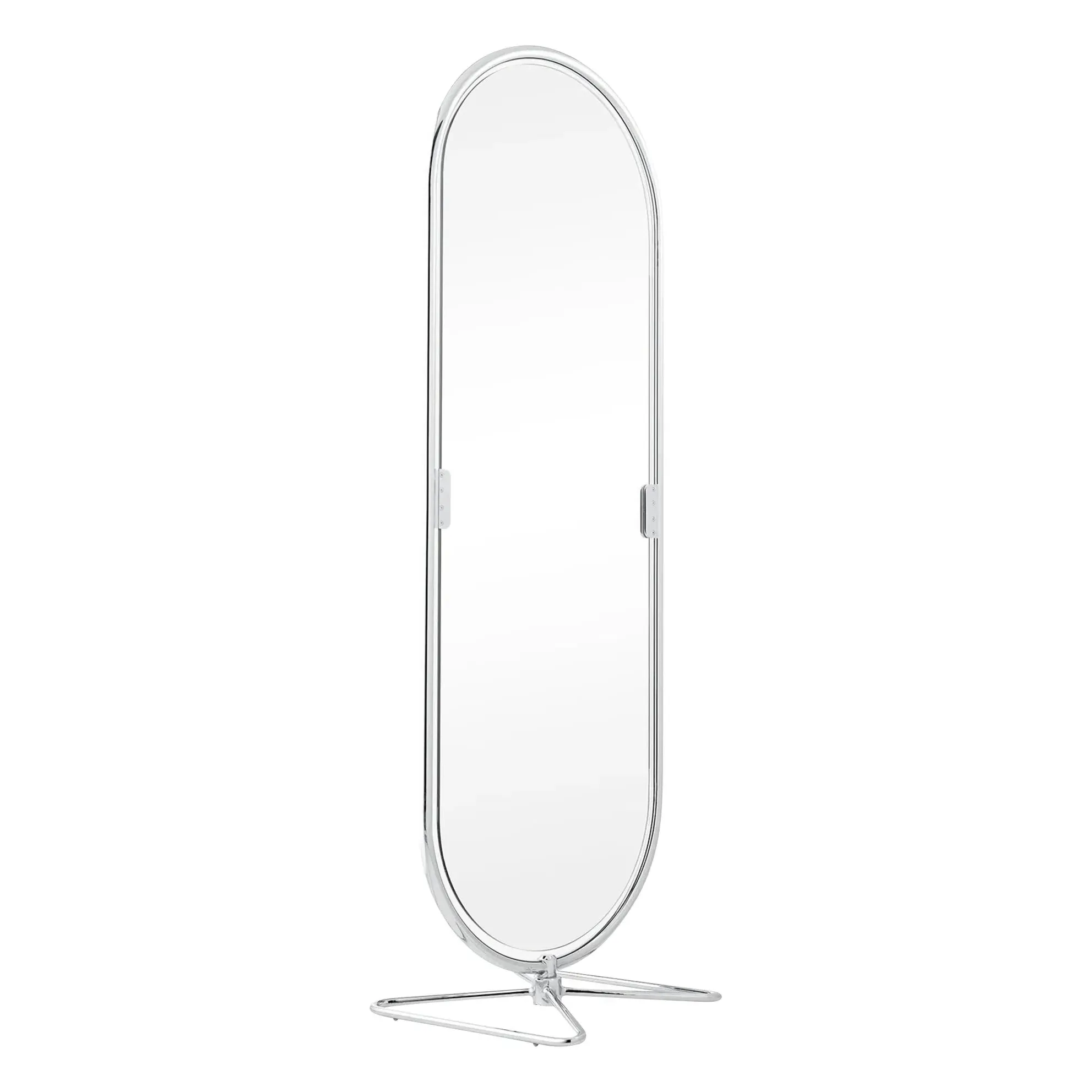 Verner Panton System 1-2-3 Floor Mirror with Tilt - Chrome, Steel product