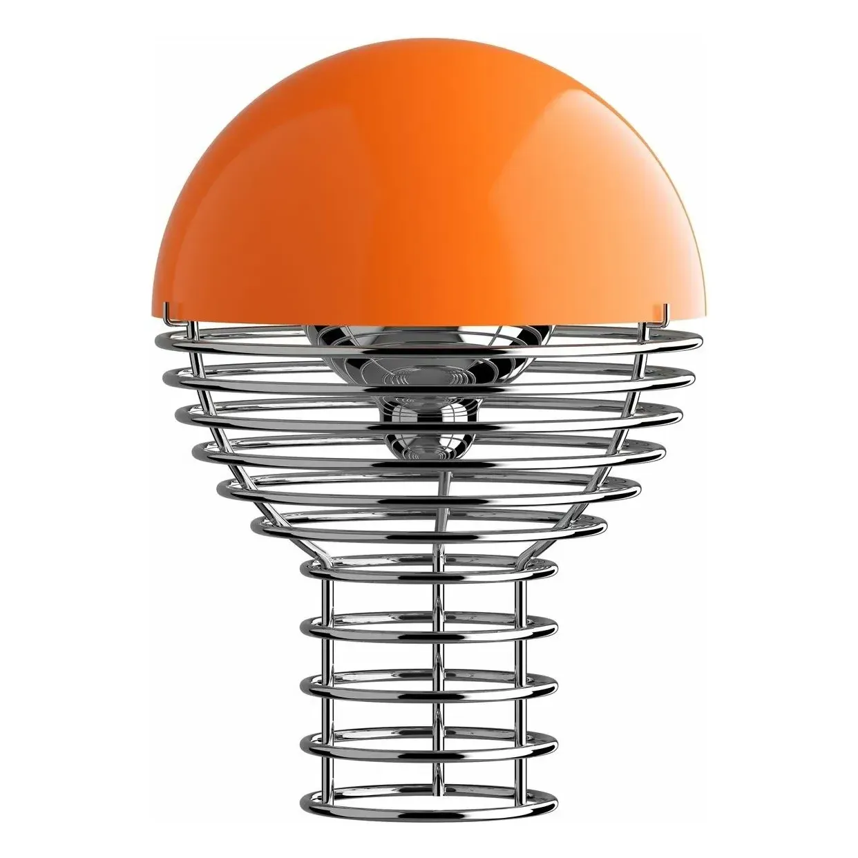 Verner Panton Wire Nomad Portable Lamp - Orange product