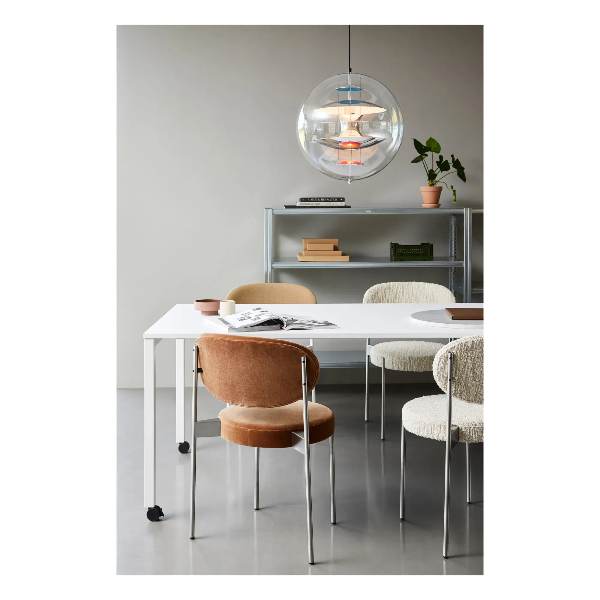 VP Globe Pendant Lamp - Transparent, Acrylic alternate view