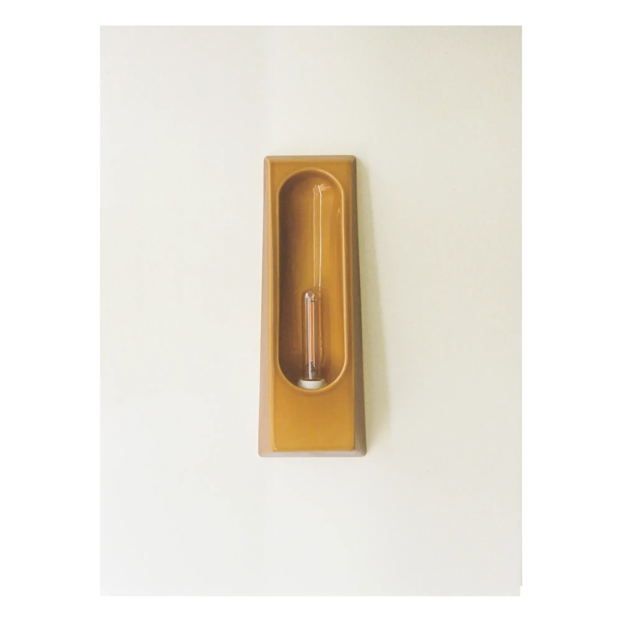 Alcove Wall Sconce - Ochre, Ceramic product