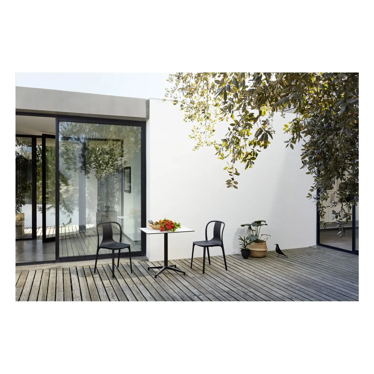 Belleville by Ronan & Erwan Bouroullec Chair - Dark Black alternate view