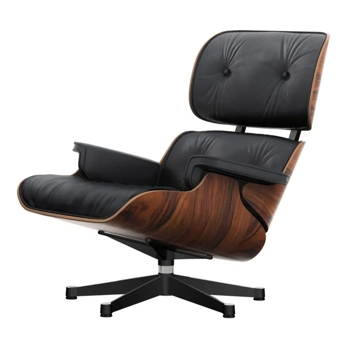 Charles & Ray Eames Lounge Chair - Rosewood, Leather product