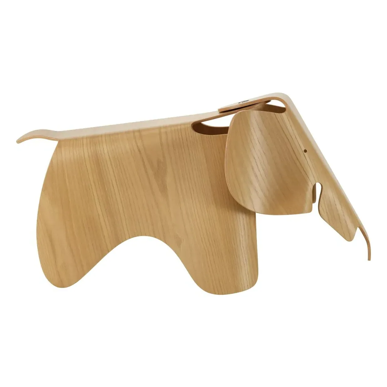 Eames Elephant Decorative Stool - Walnut, Plywood product