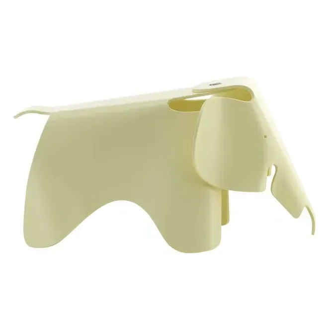 Eames Elephant Small Stool - Yellow, Polypropylene product
