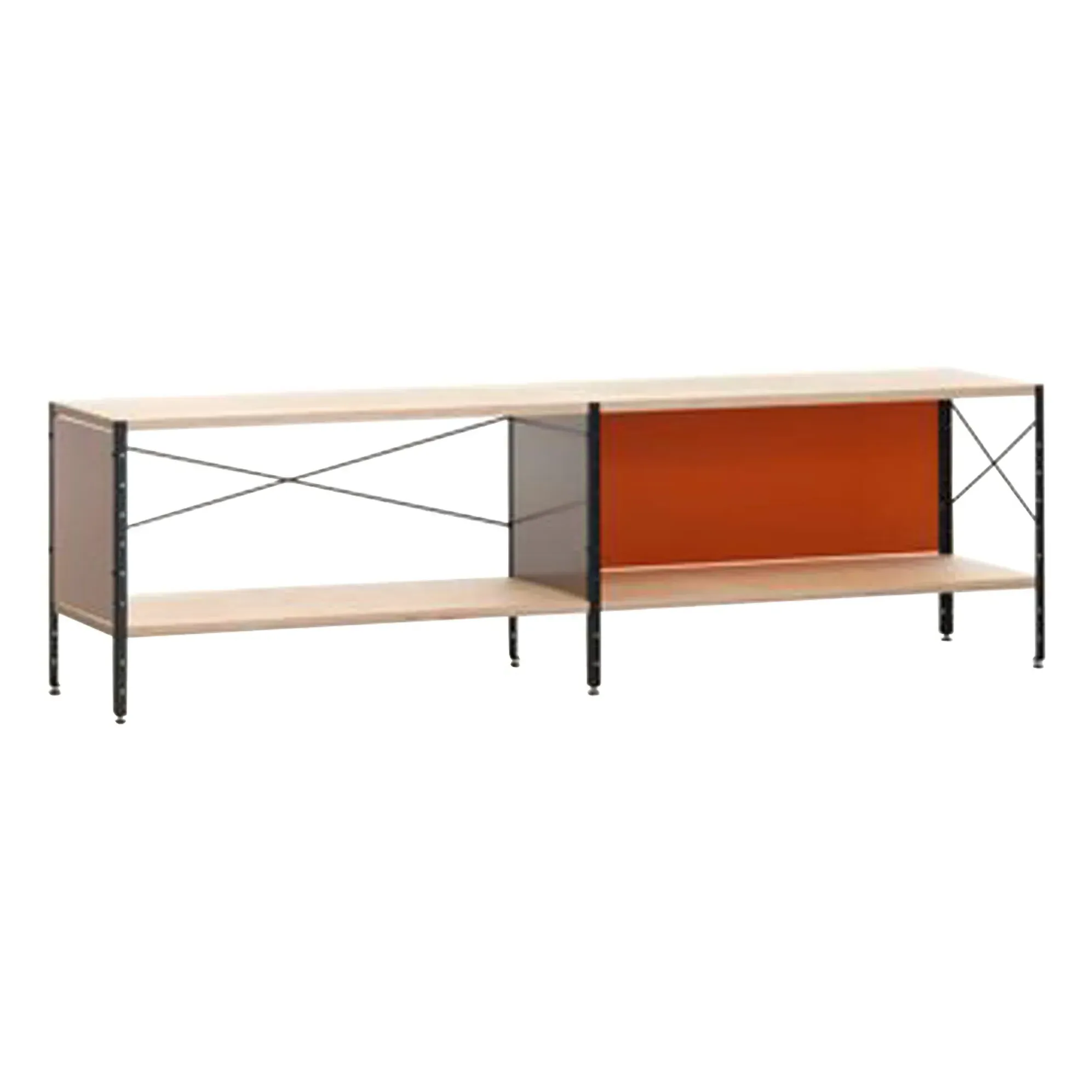 Eames ESU 1-Shelf Storage Unit - Multicoloured, Maple Plywood product