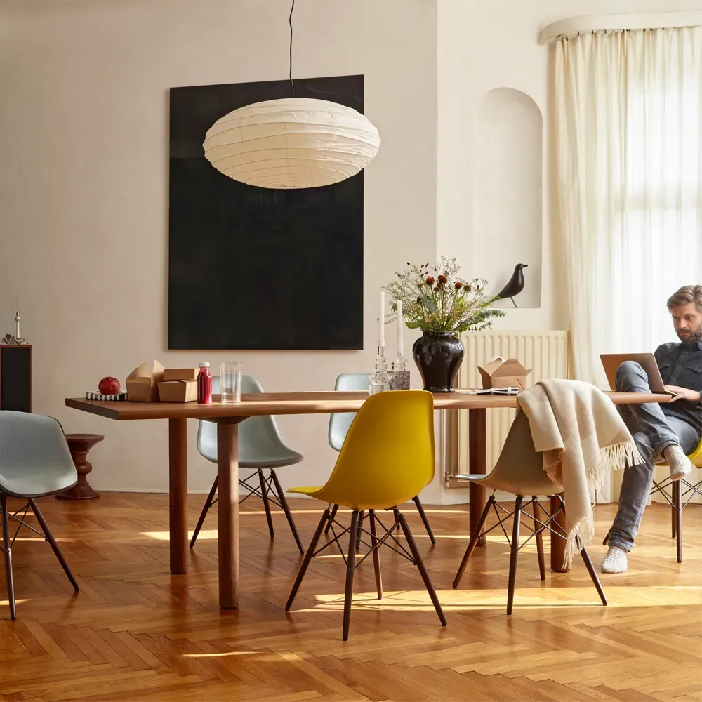 Eames House Bird Decorative Figure - Black, Alder Wood alternate view