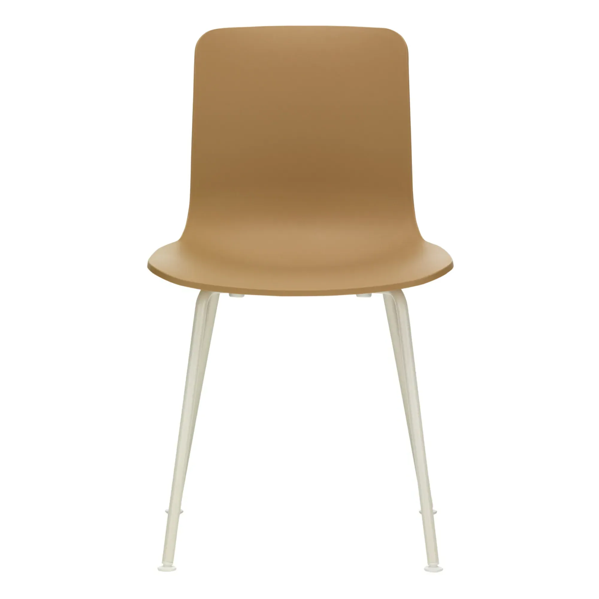 Hal RE Tube Chair by Jasper Morrison - Ochre, Recycled Polypropylene product