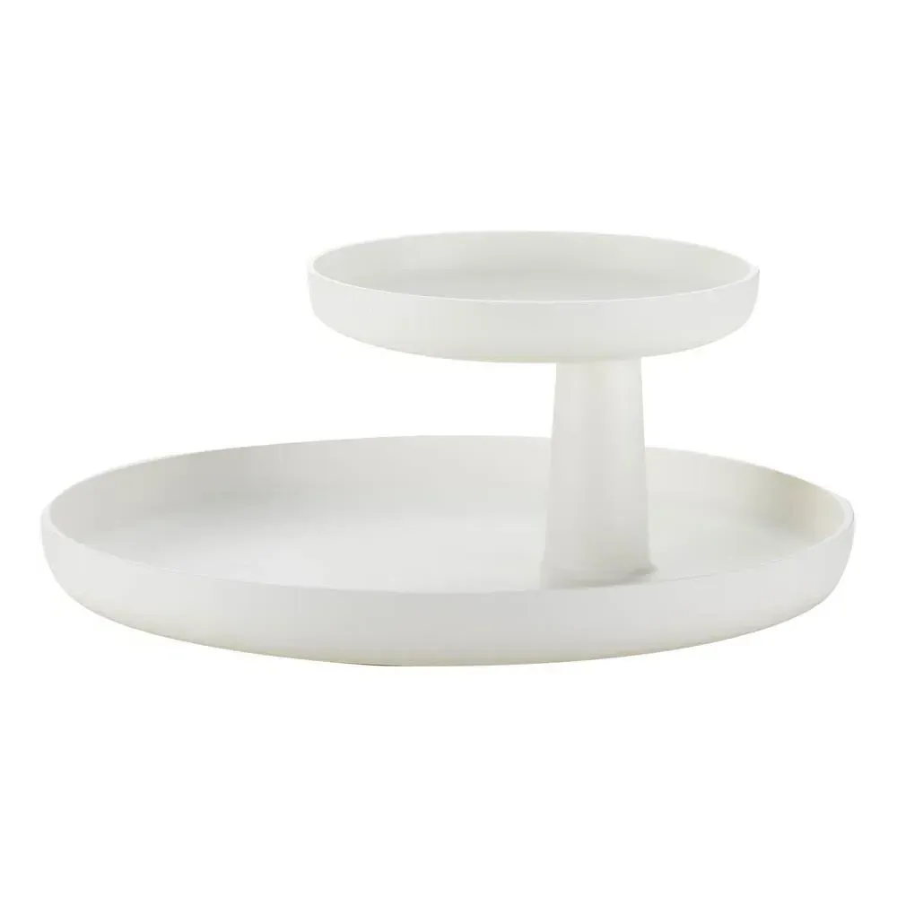 Jasper Morrison Rotary Tray with Revolving Tier - White, ABS product