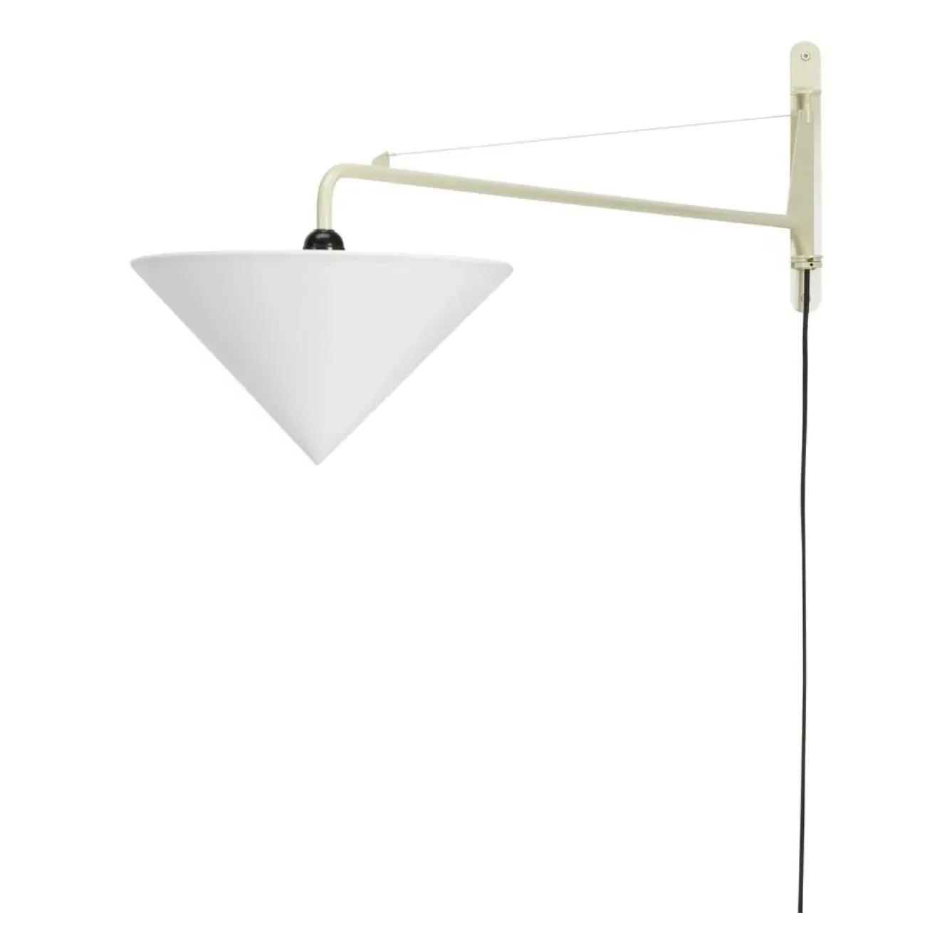 Jean Prouvé Conical Lampshade - White, Cotton product