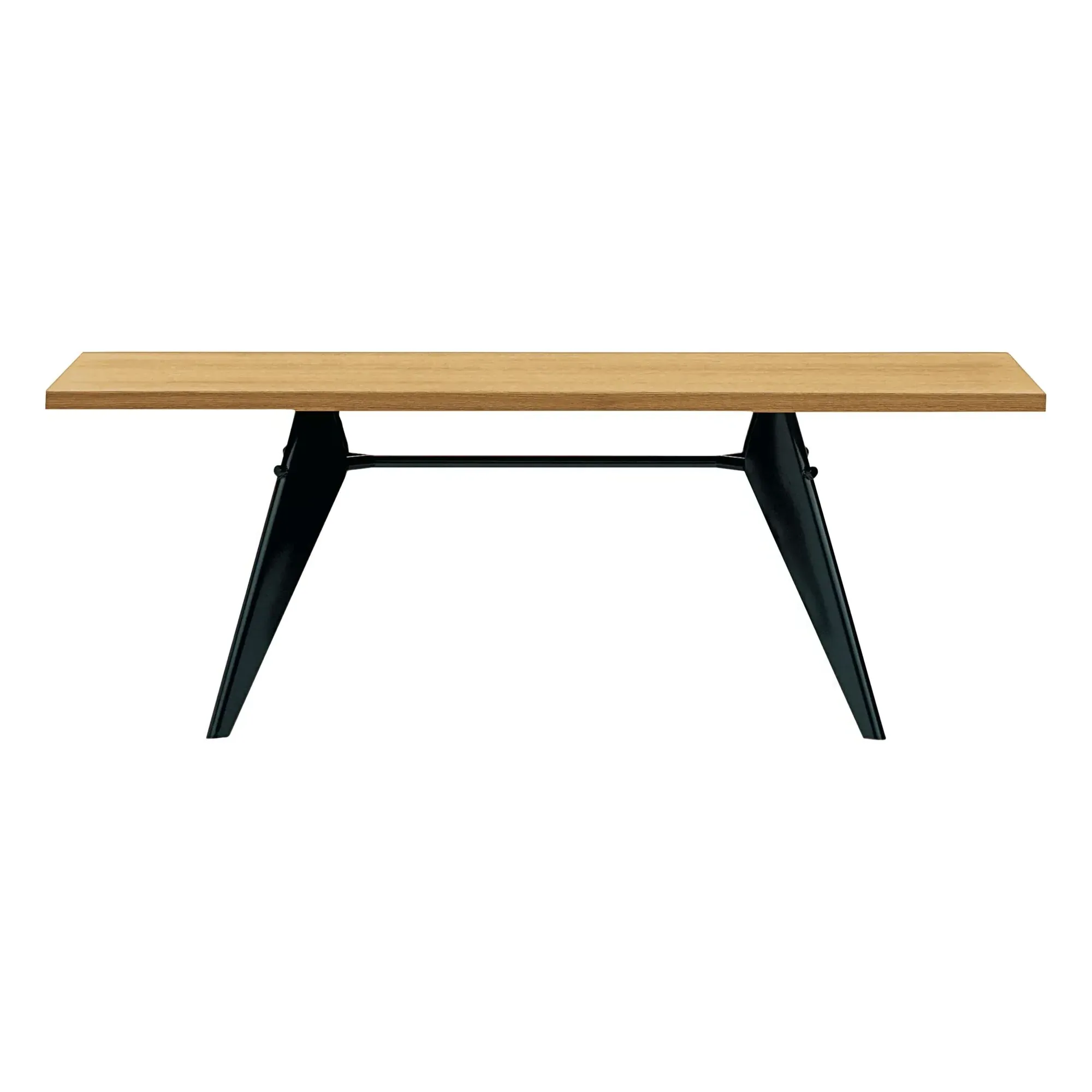 Jean Prouvé EM Dining Table - Natural Oak, Steel product