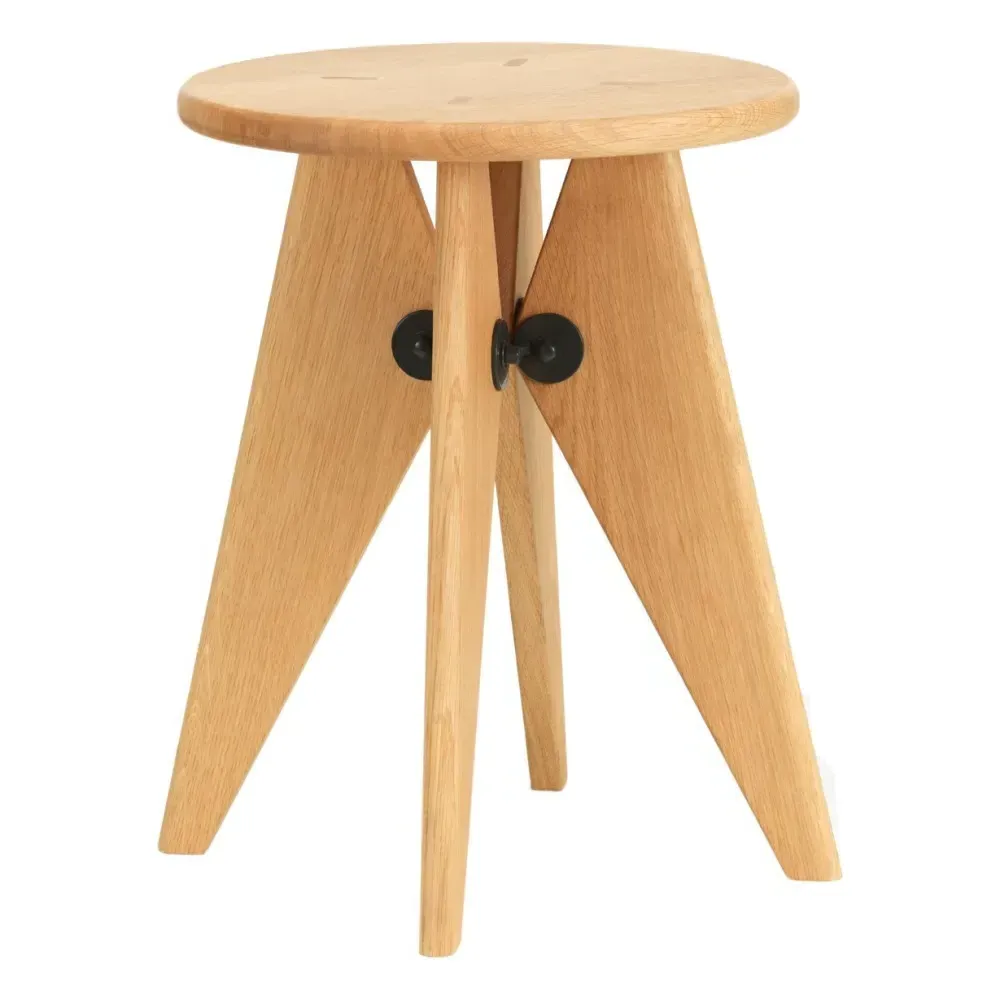 Jean Prouvé Wooden Stool - Oak product